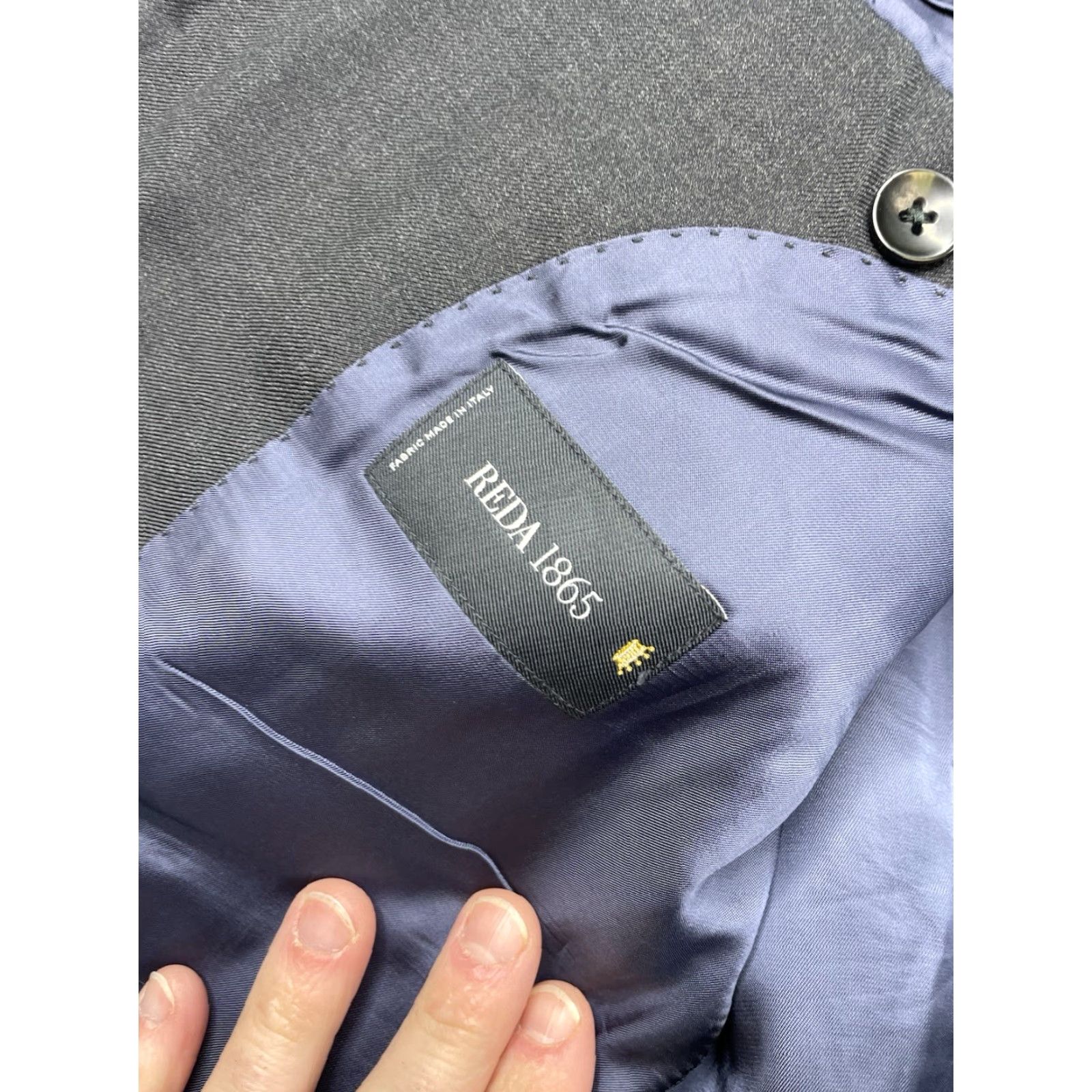 Suitsupply Suitsupply Suit Napoli Blazer Jacket Brescia Pants Wool Gray Mens 38R (2 Piece) Suitsupply Shirt Notch Lapel Double-Vented Two-Button Size 38R - 5 Thumbnail
