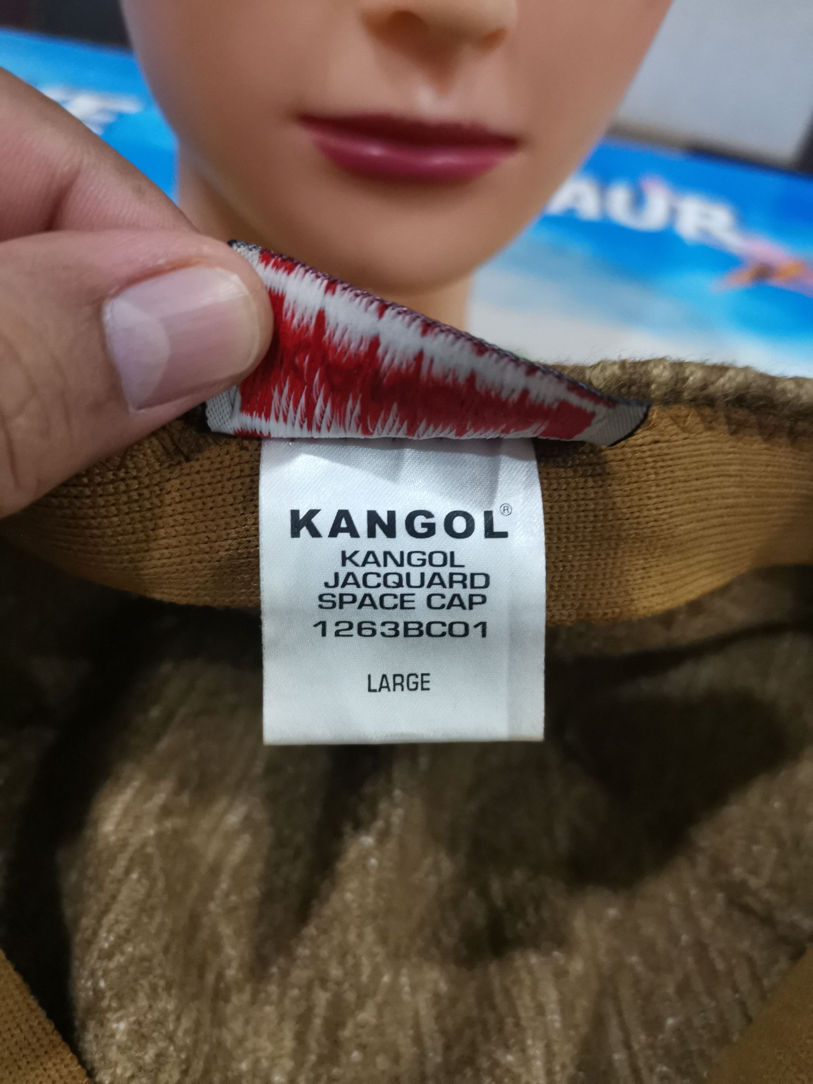 Kangol × Vintage Vintage Kangol Jacquard Space Cap - Embroidery Size ONE SIZE - 8 Thumbnail