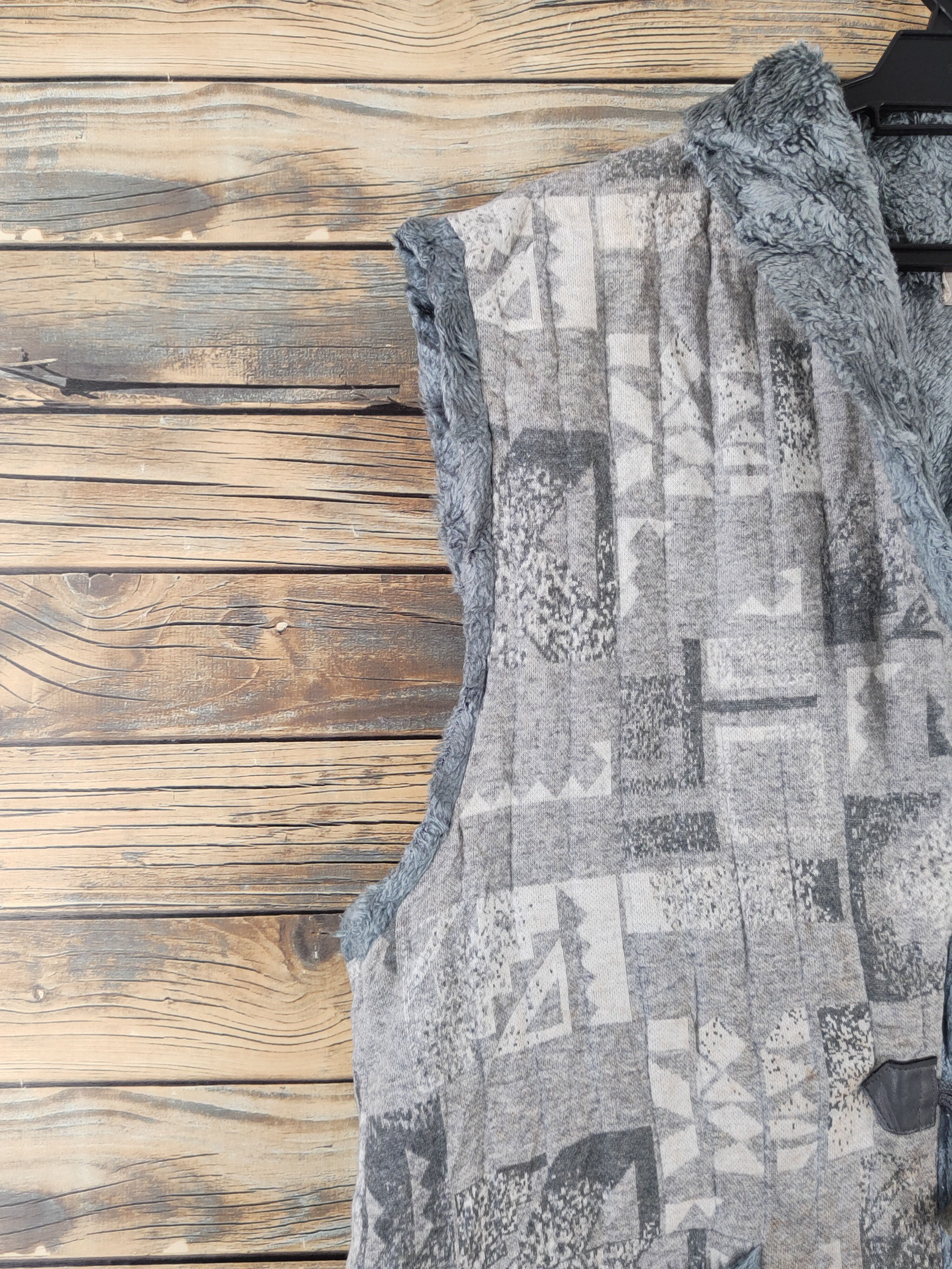 Japanese Brand × Vintage Vintage & Rare by Kirakumono Gray Vests Size US L / EU 52-54 / 3 - 6 Thumbnail