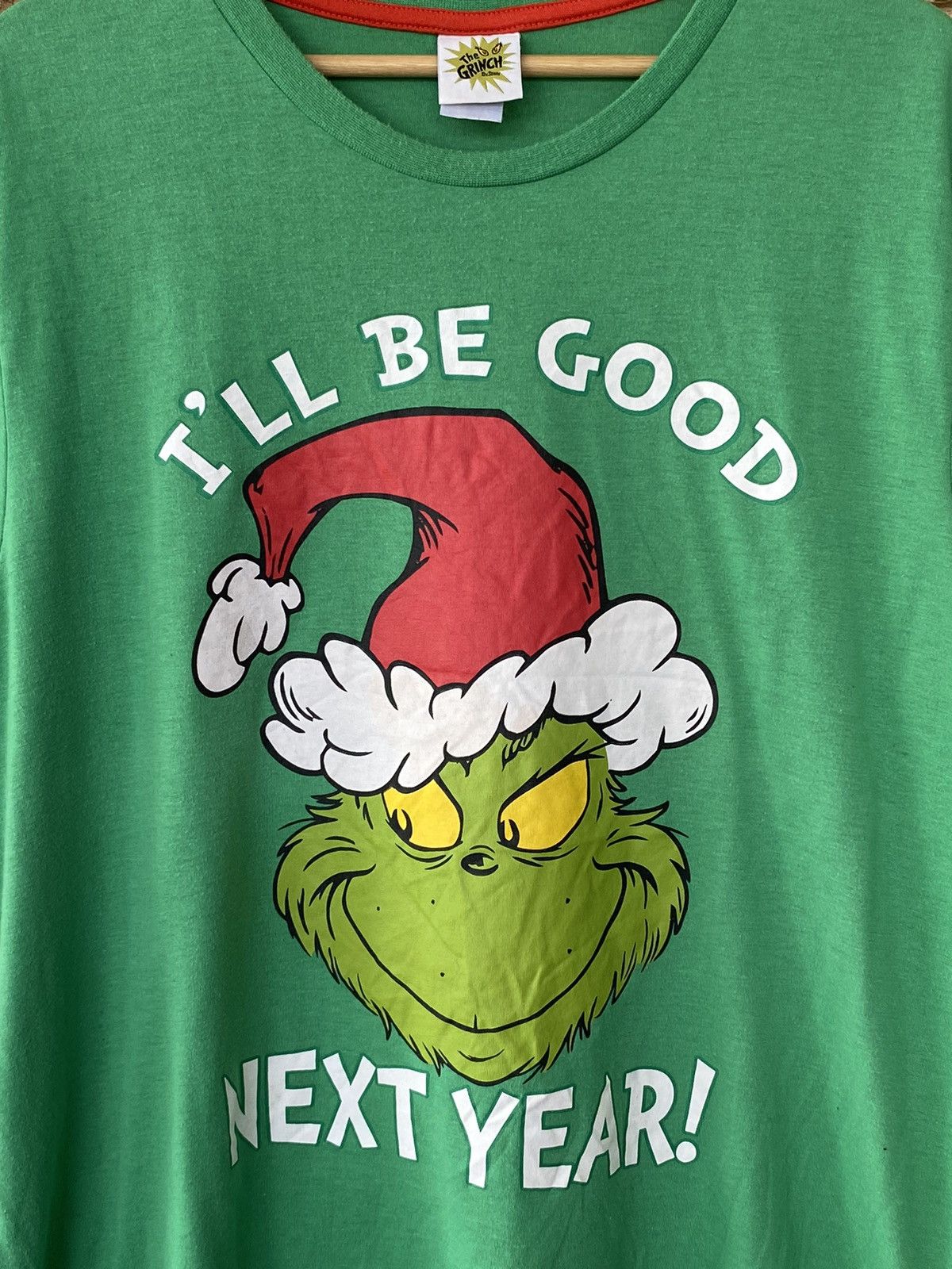 Cartoon Network The Grinch Dr. Seuss Christmas Movie Cartoon Tees Size US XL / EU 56 / 4 - 4 Thumbnail