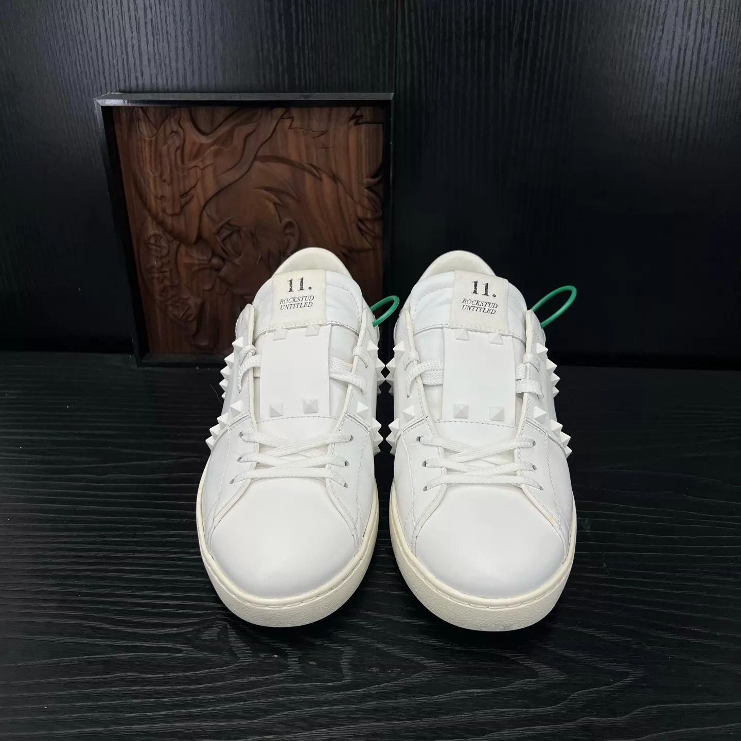 Valentino Valentino Open White Studded 43.5 Like New Size US 10 / EU 43 - 8 Thumbnail
