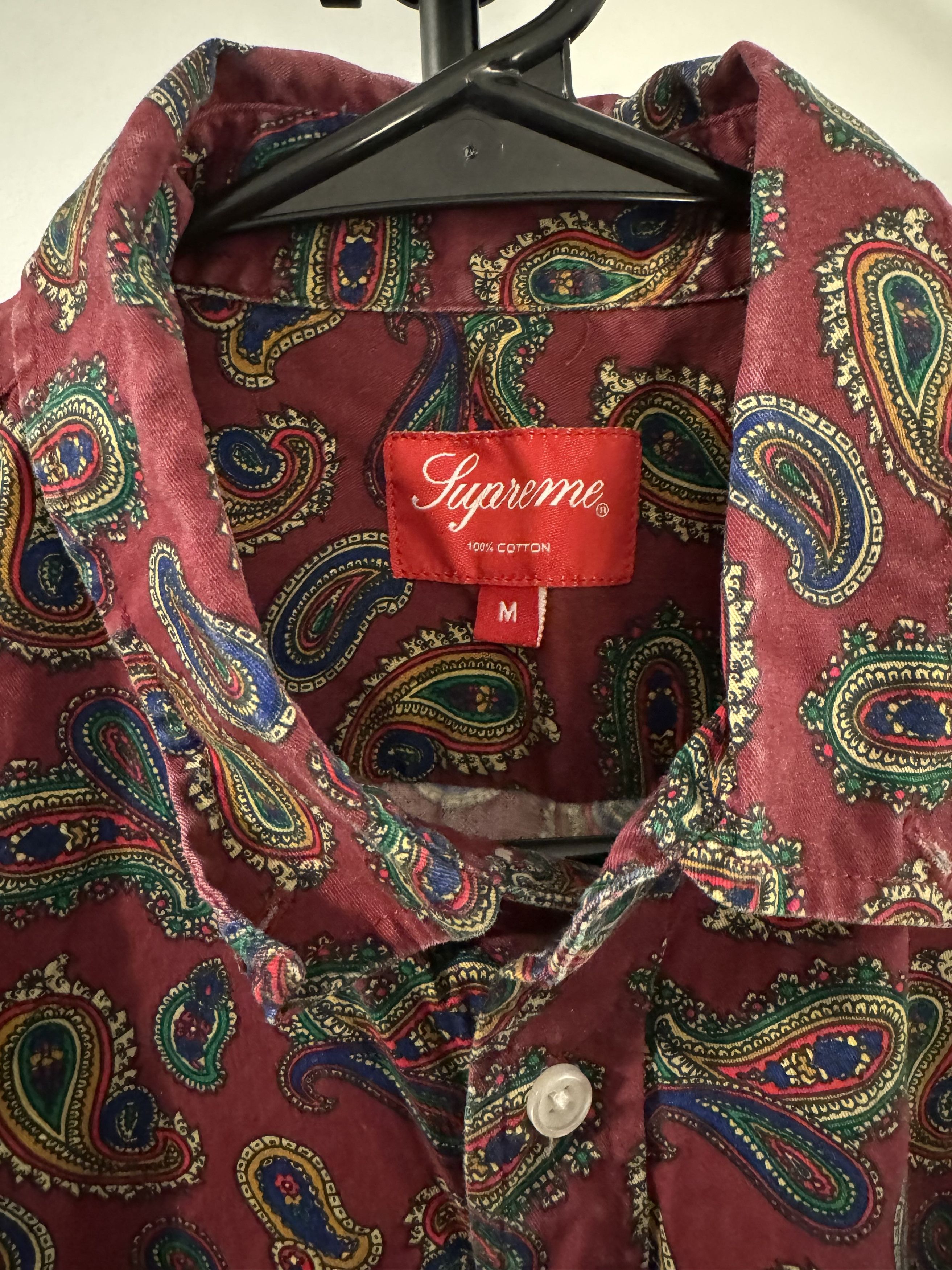 Supreme Supreme paisley shirt | Grailed