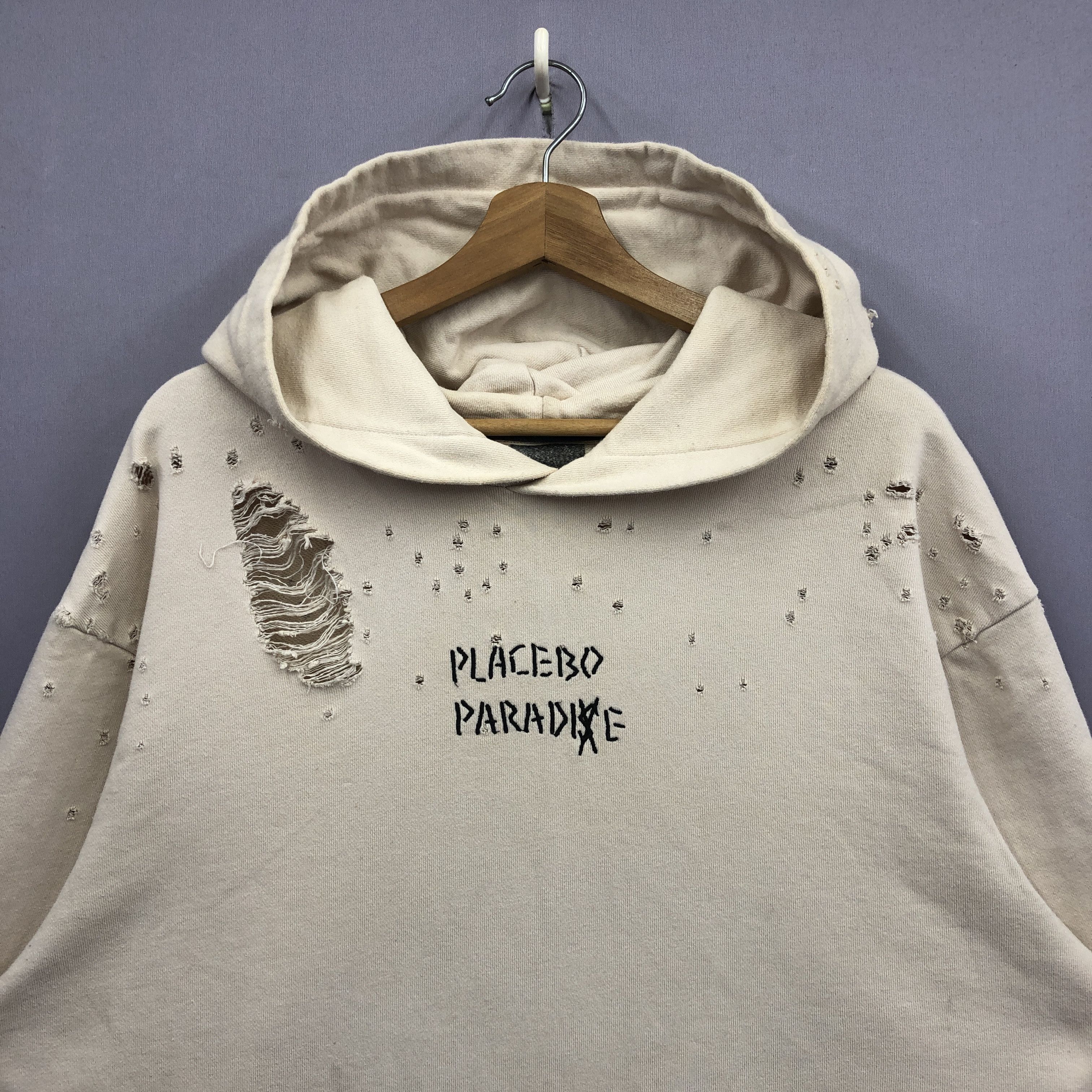 Ksubi Vintage Ksubi Placebo Paradise Hoodie Sweater Sweatshirt Size US XL / EU 56 / 4 - 5 Thumbnail