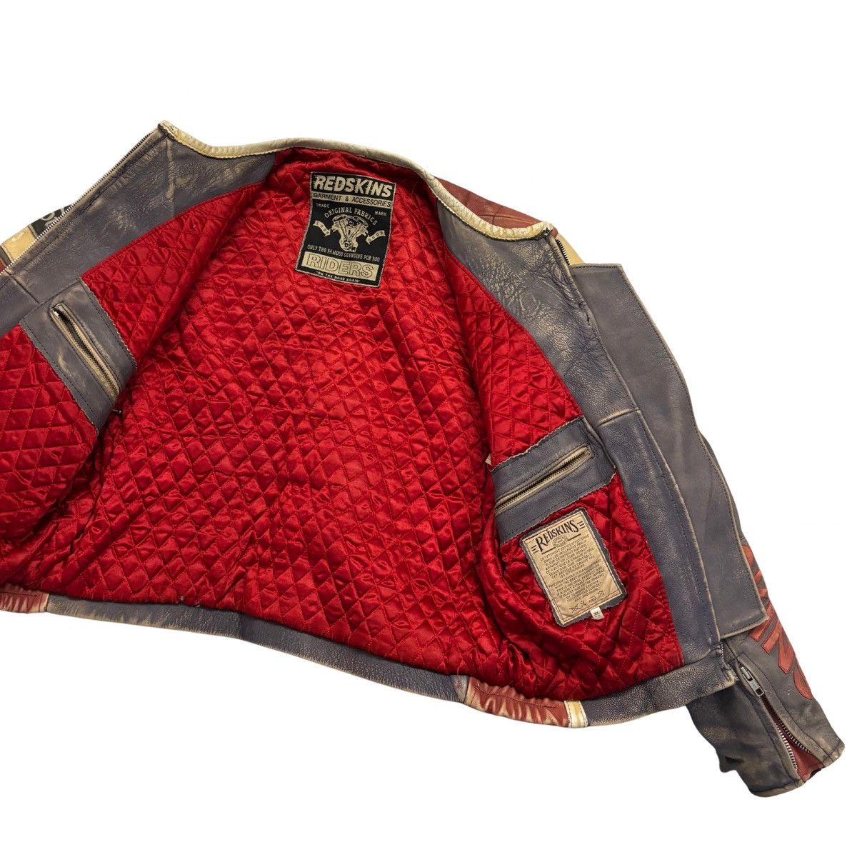Other Redskins leather biker jacket Size US XL / EU 56 / 4 - 7 Thumbnail