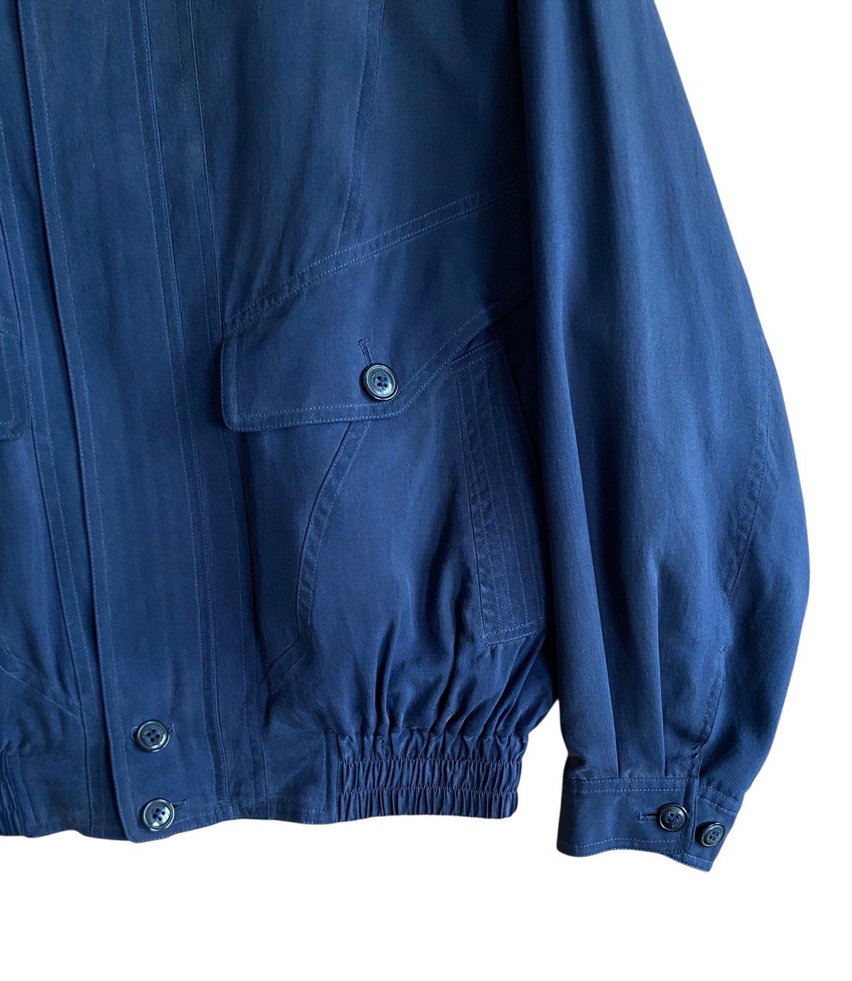 Vintage Vintage Brand Silk Story 100% Silk Bomber Jacket 1990s Size US L / EU 52-54 / 3 - 5 Thumbnail
