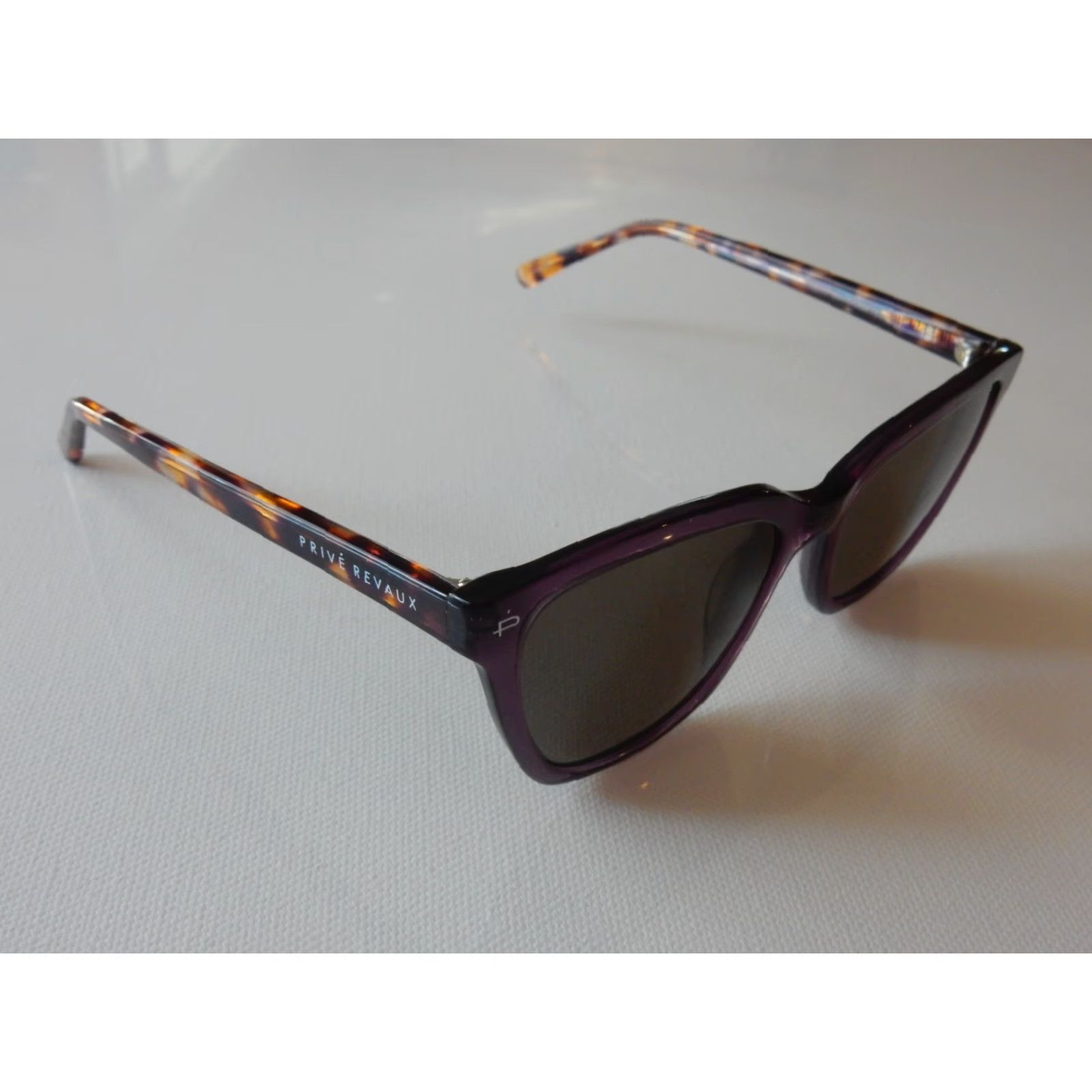 Vintage PRIVÉ REVAUX Eyeglasses Frames Brown The Holly C80 54[]18 140 Womens Sunglasses Frames Size ONE SIZE - 2 Thumbnail