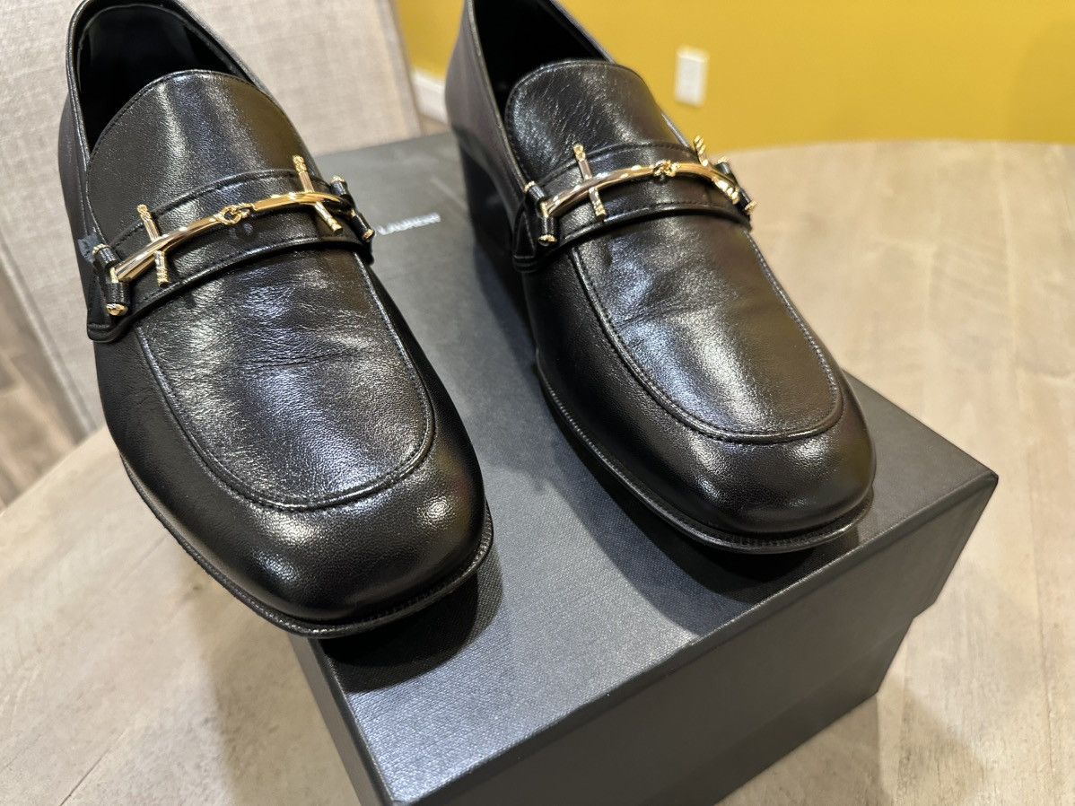 Saint Laurent Paris YSL Solferino 30 Moc Loafers Size US 10 / EU 43 - 1 Thumbnail