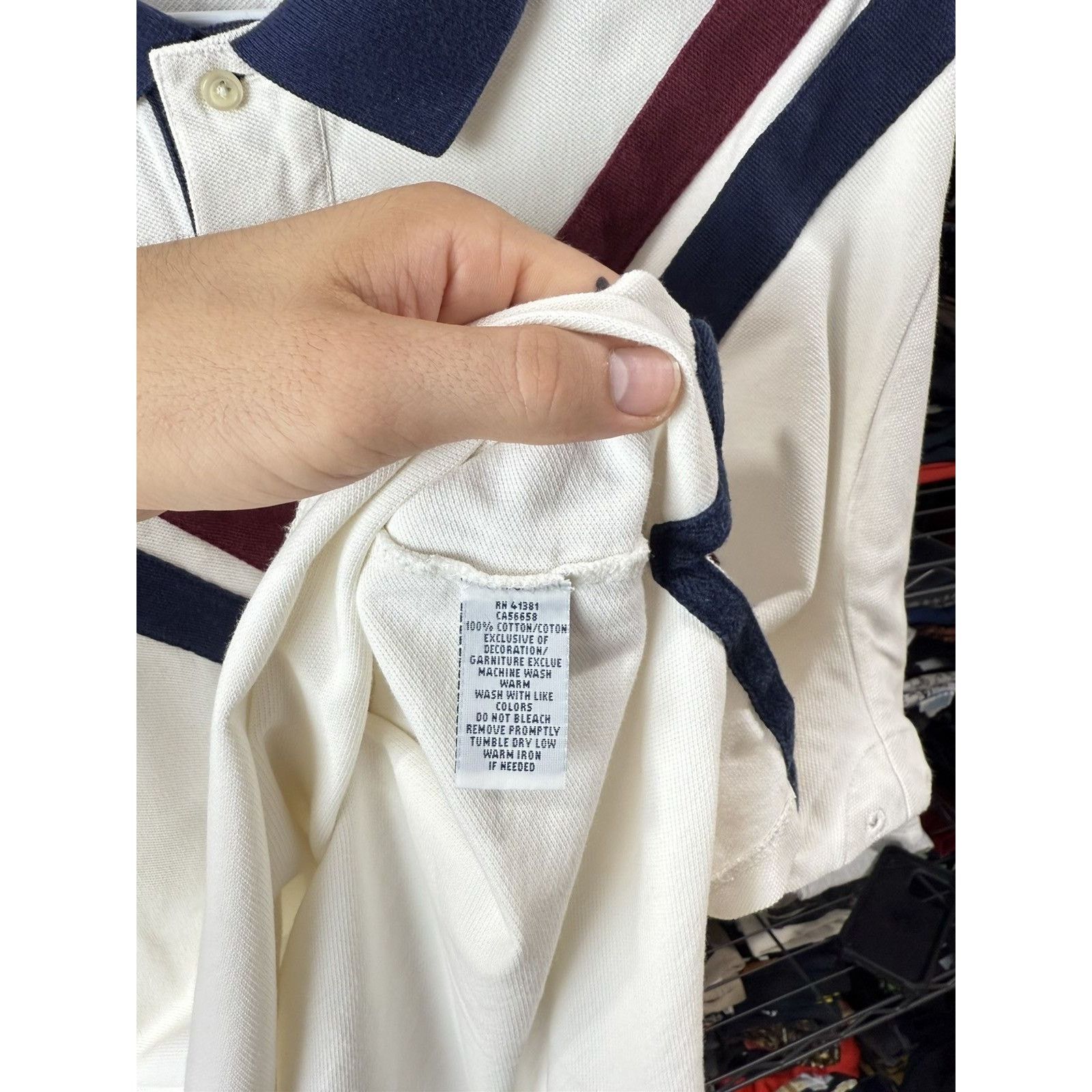 Polo Ralph Lauren Vintage Polo Ralph Lauren Polo Shirt Tee Size US XXL / EU 58 / 5 - 6 Thumbnail