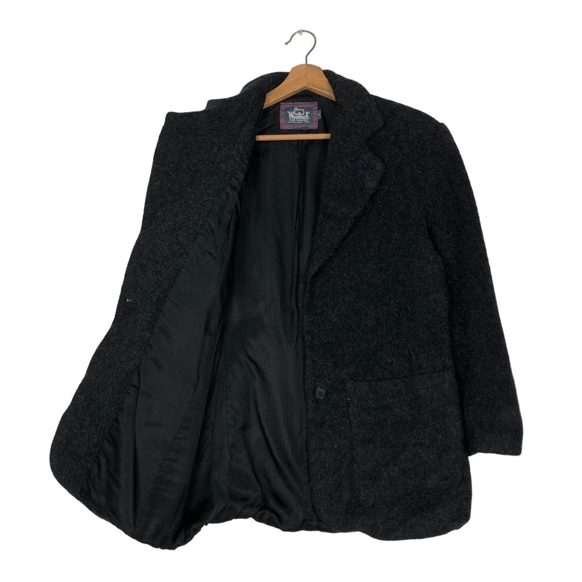 Woolrich Woolen Mills 📌VINTAGE WOOL CHORE JACKET WOOLRICH MADE IN USA Size US S / EU 44-46 / 1 - 14 Thumbnail