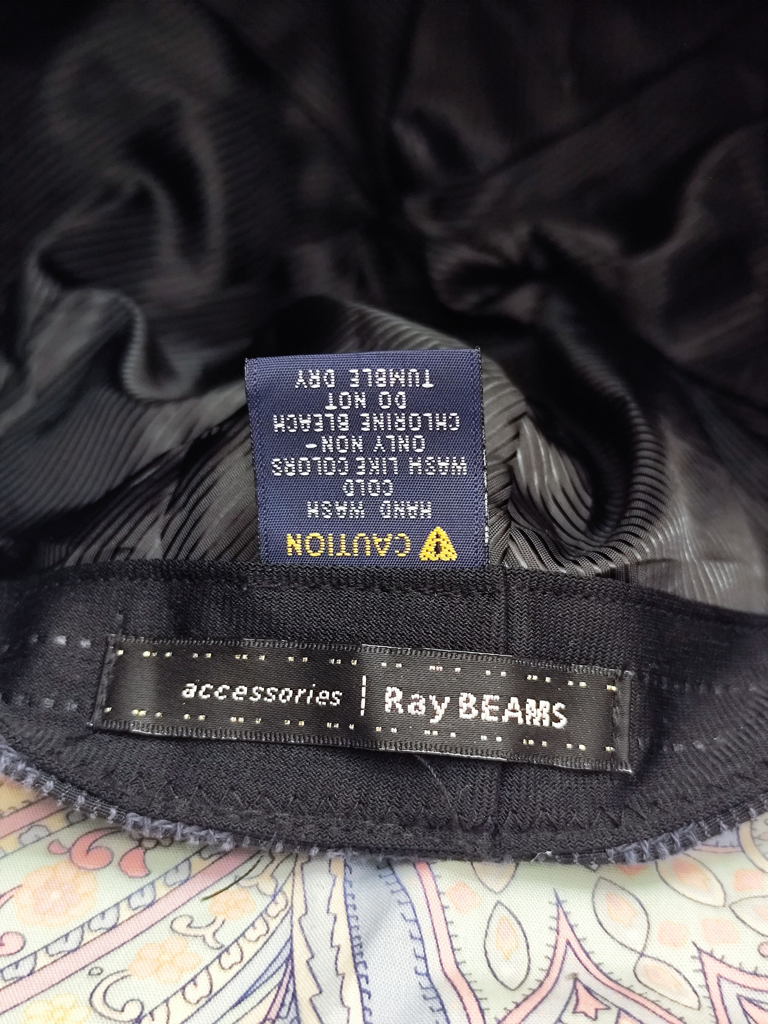 Japanese Brand Ray BEAMS Herringbone Hat Size ONE SIZE - 5 Thumbnail