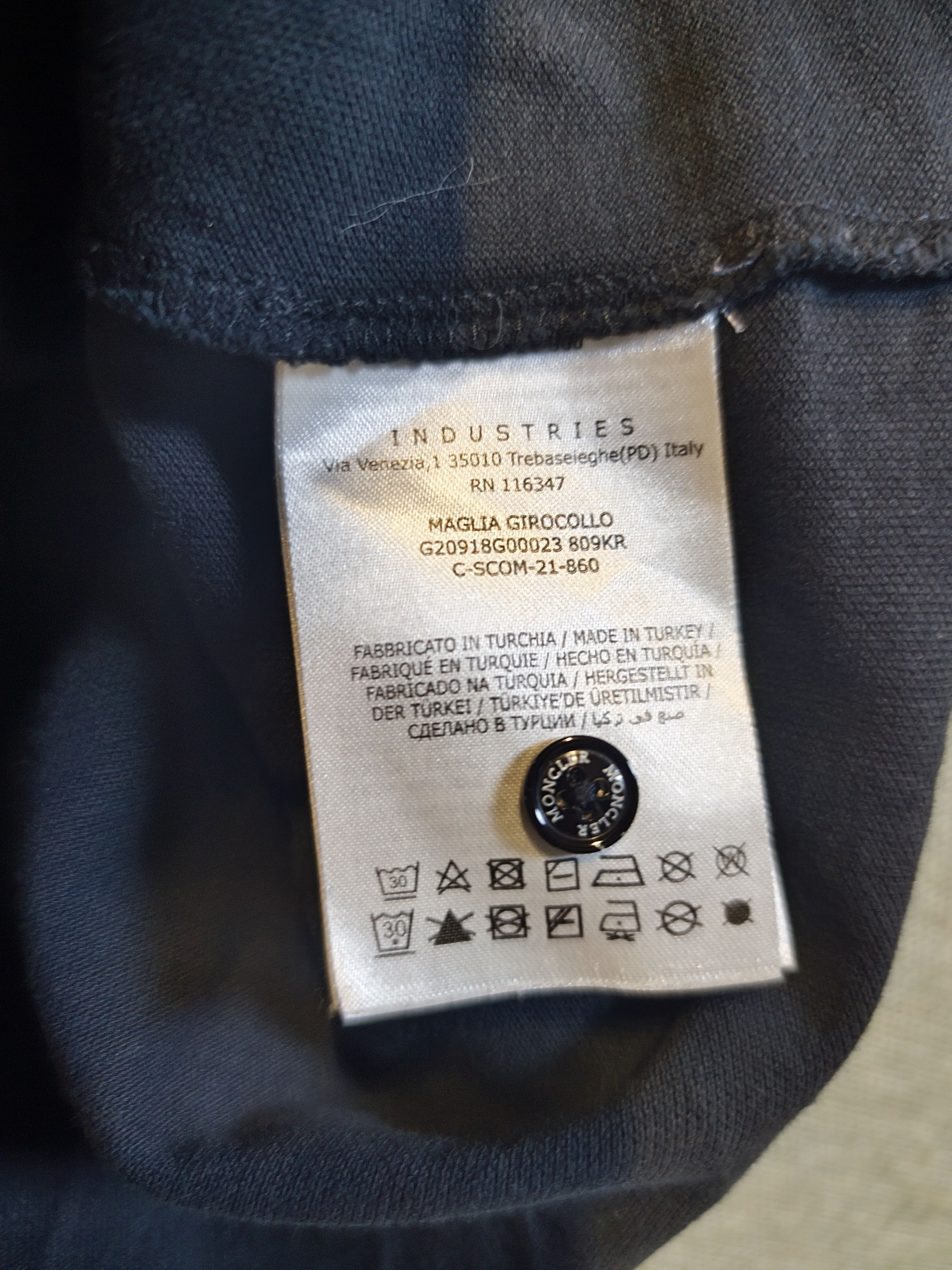 Moncler Moncler Polo Shirt Size US M / EU 48-50 / 2 - 9 Thumbnail