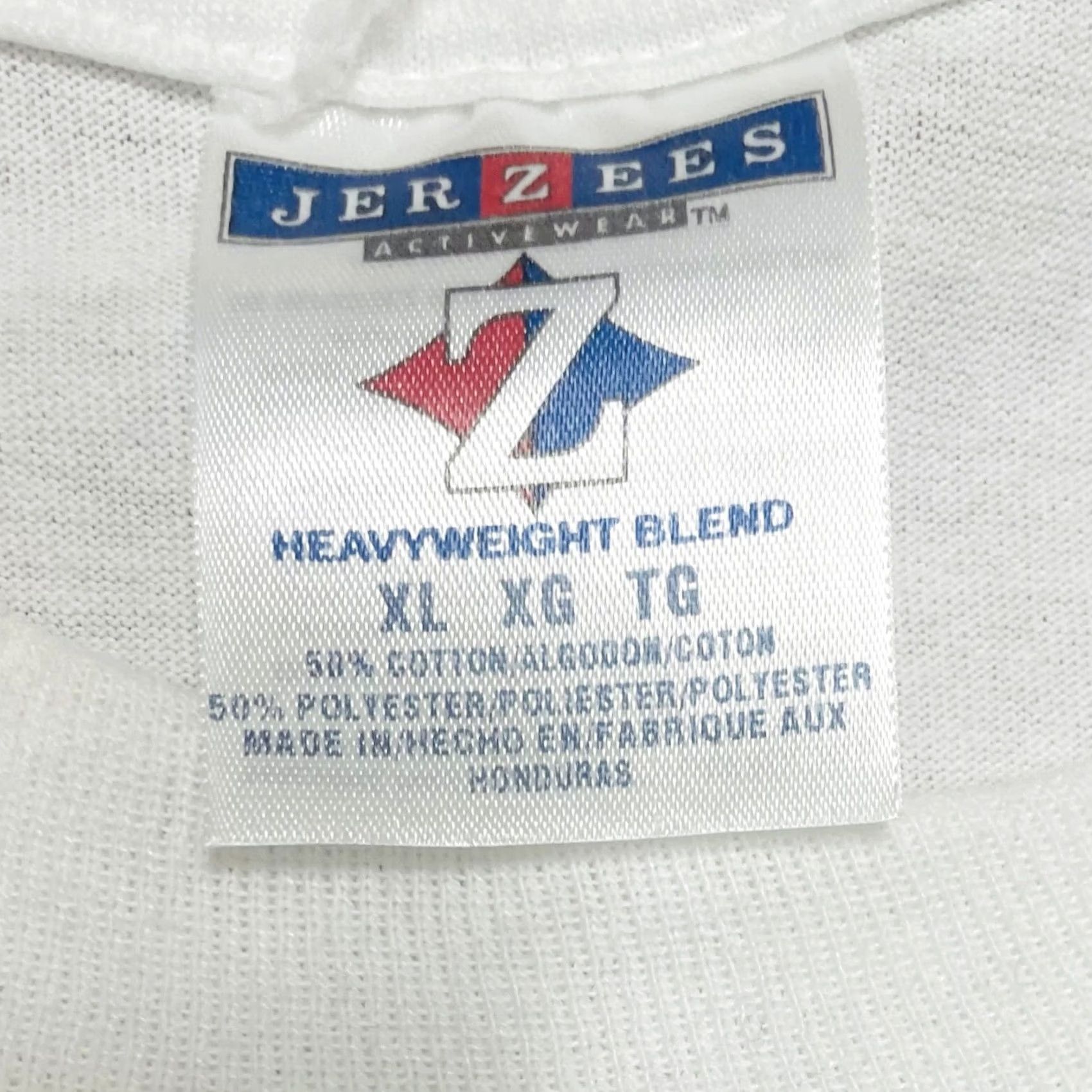 Jerzees VINTAGE Jerzees Classic Car T-Shirt Mens XL White Short Sleeve 90s Size US XL / EU 56 / 4 - 6 Thumbnail