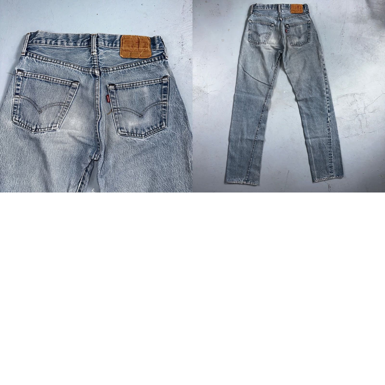 Levi's VINTAGE Levi's 501 XX Jeans 80s Redline Selvedge USA Light Wash 29x38, 29x33? Size US 29 - 10 Thumbnail