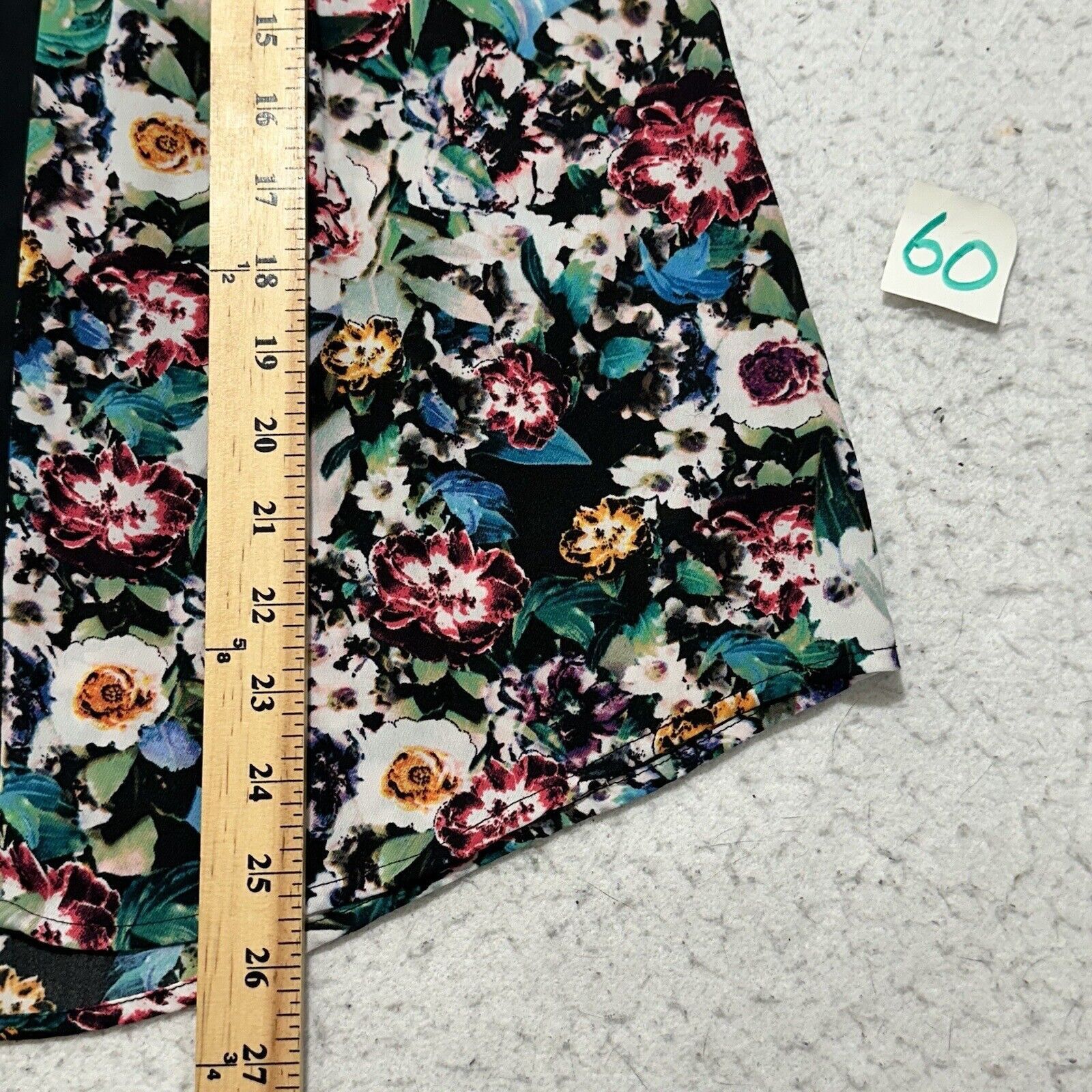 Nicole Miller Nicole Miller Medium Floral Tank Top Lightweight Blouse Size M / US 6-8 / IT 42-44 - 9 Thumbnail
