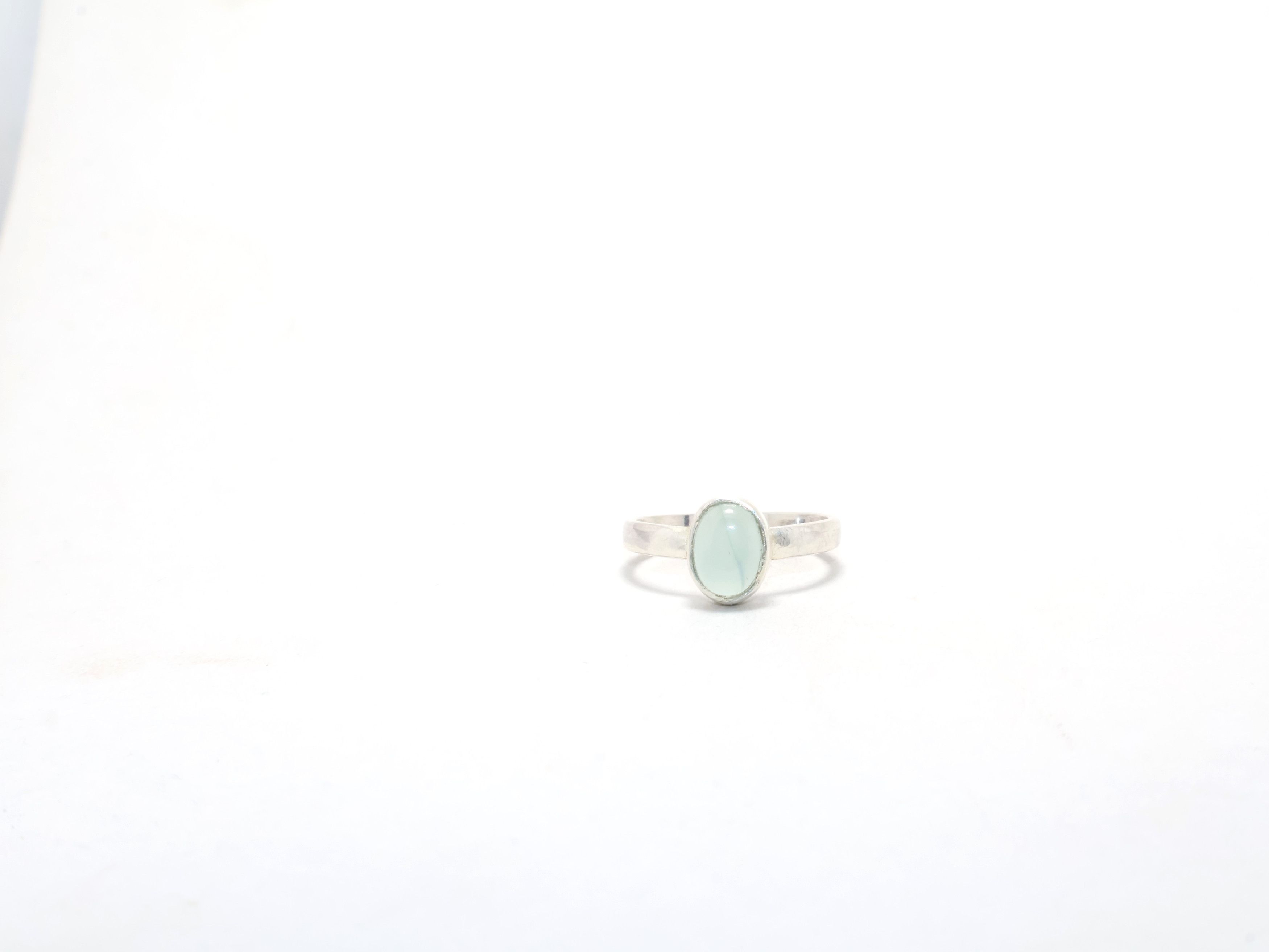 Handmade Aqua Chalcedony Ring, Handmade Ring, Gift For Her, Rings Size ONE SIZE - 1 Thumbnail