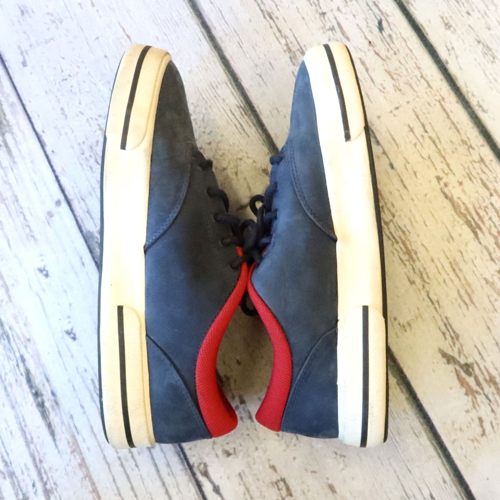 Vintage Vintage Polo Sport Shoes Nubuck Blue 90s Size 10 Mens Sneakers Size US M / EU 48-50 / 2 - 5 Thumbnail