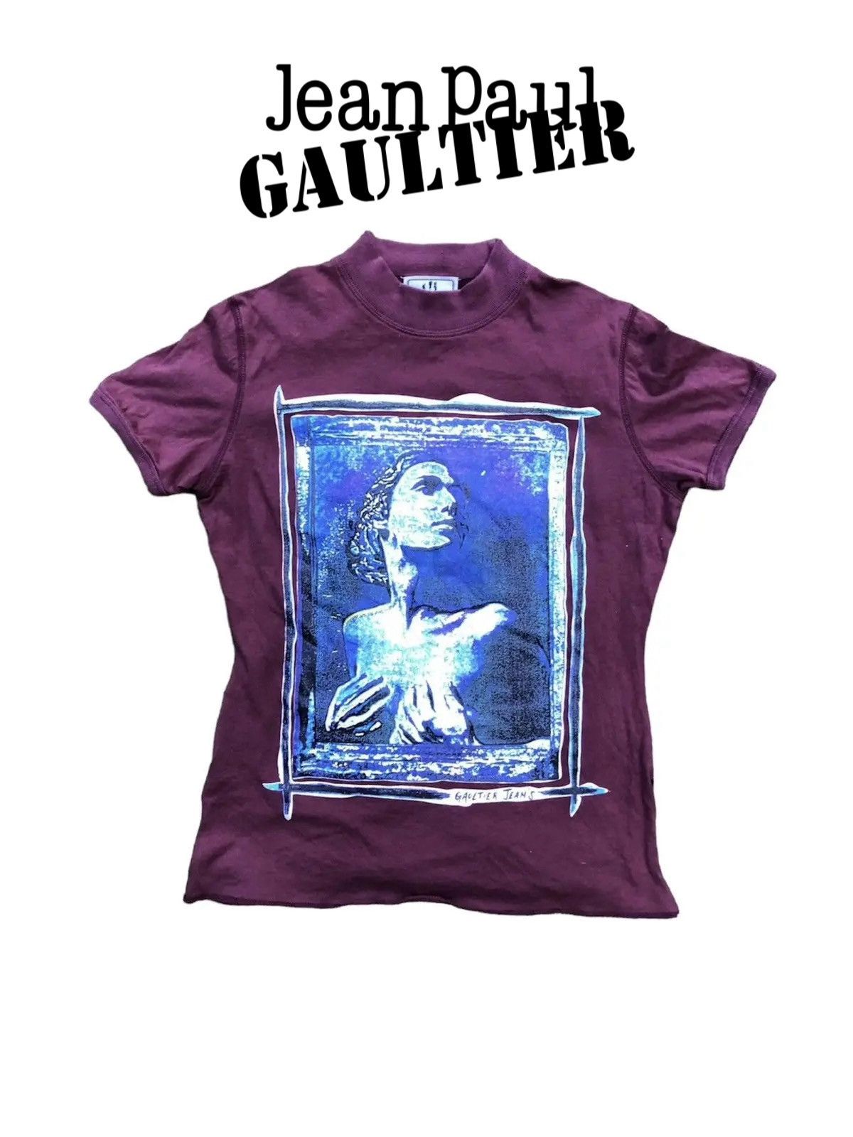 Jean Paul Gaultier AW98 Jean Paul Gaultier Women Photo T-Shirt Size US S / EU 44-46 / 1 - 1 Thumbnail