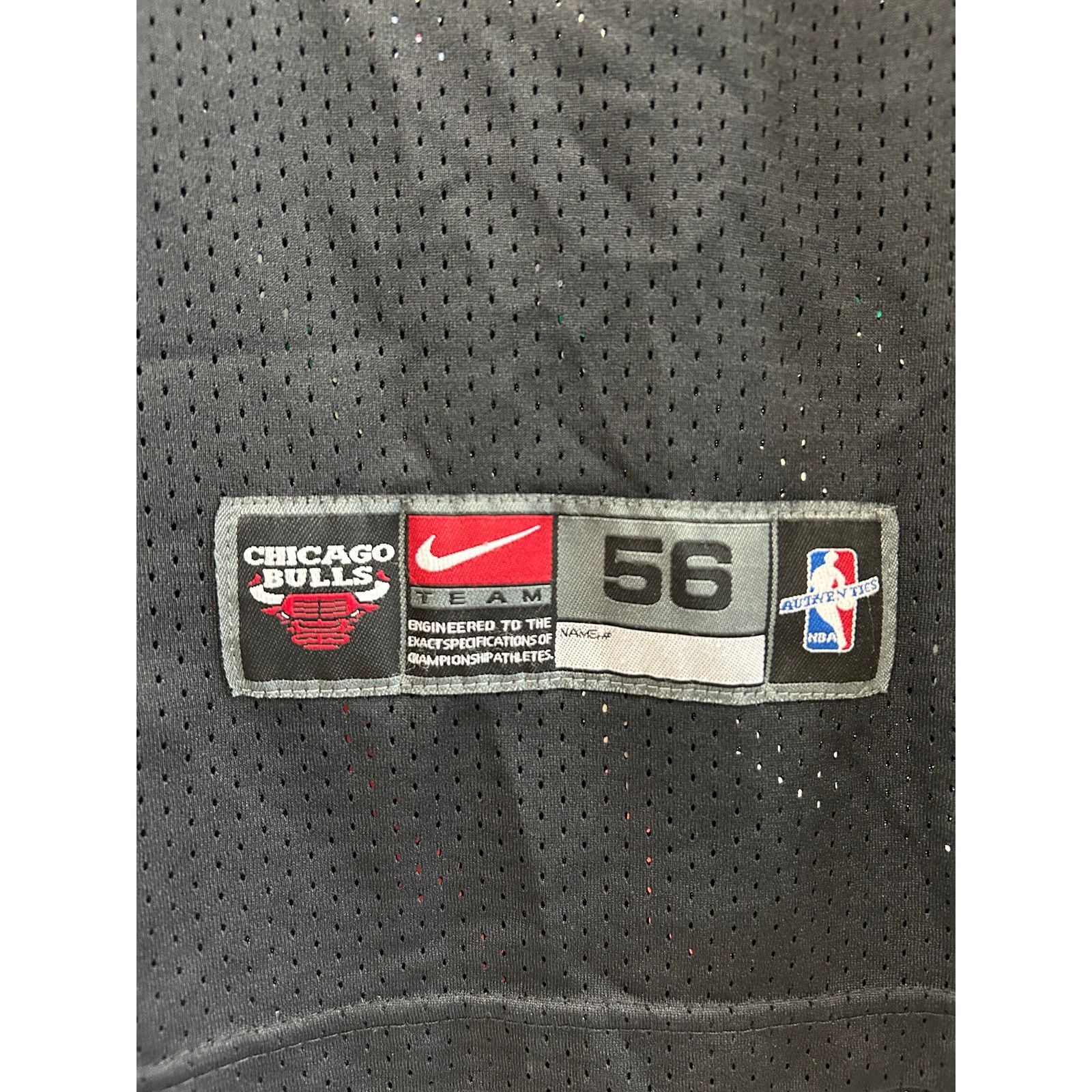 Jordan Brand × Nike Michael Jordan Chicago Bulls black basketball jersey 2XL Size US XXL / EU 58 / 5 - 6 Thumbnail