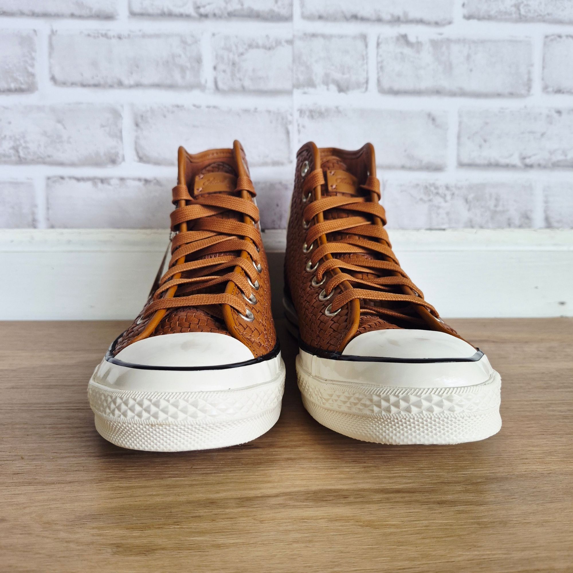 Converse ⭐Converse Chuck 70 Hi Woven Leather Size 7 Men's shoes Sneak Size US 7 / EU 40 - 3 Thumbnail