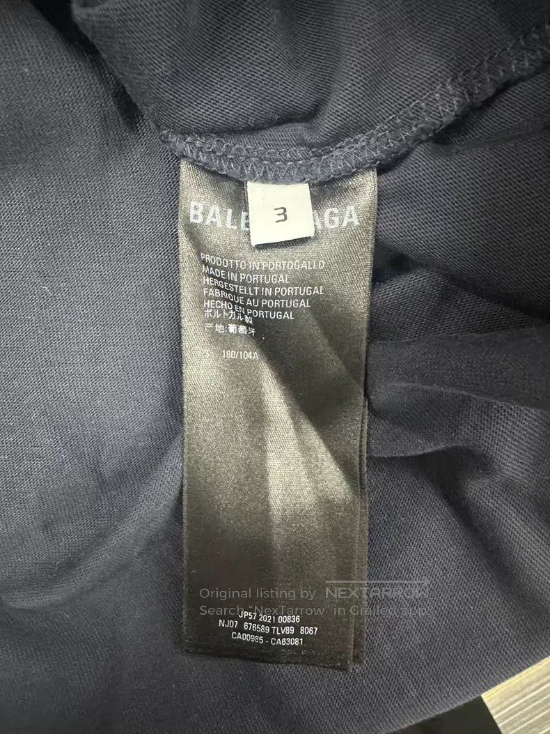 Balenciaga Balenciaga Scissor wheat vintage short-sleeve Size US L / EU 52-54 / 3 - 4 Thumbnail