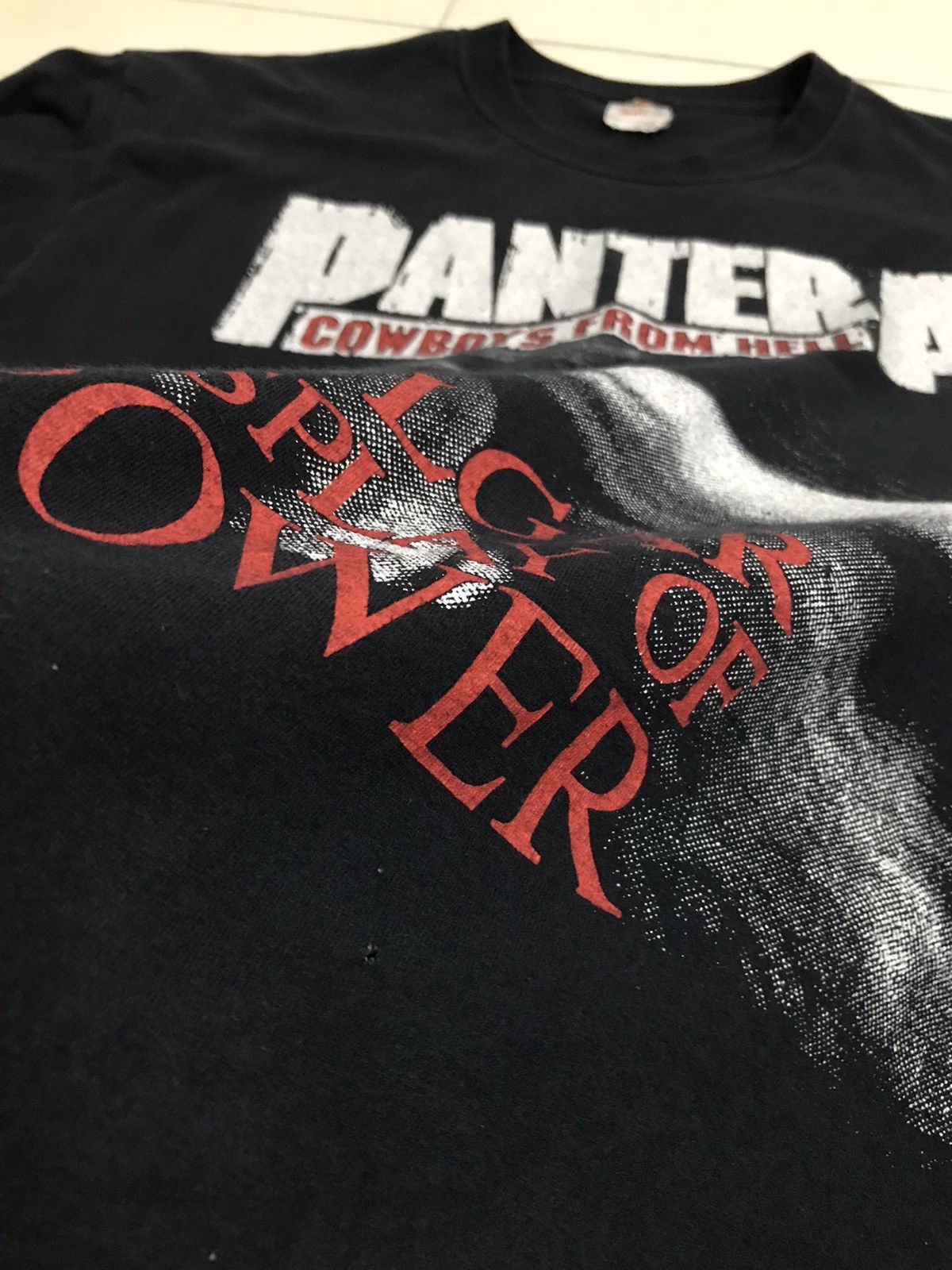 Band Tees × Vintage Vintage Pantera American Heavy Metal Band T-Shirt Size US L / EU 52-54 / 3 - 6 Thumbnail