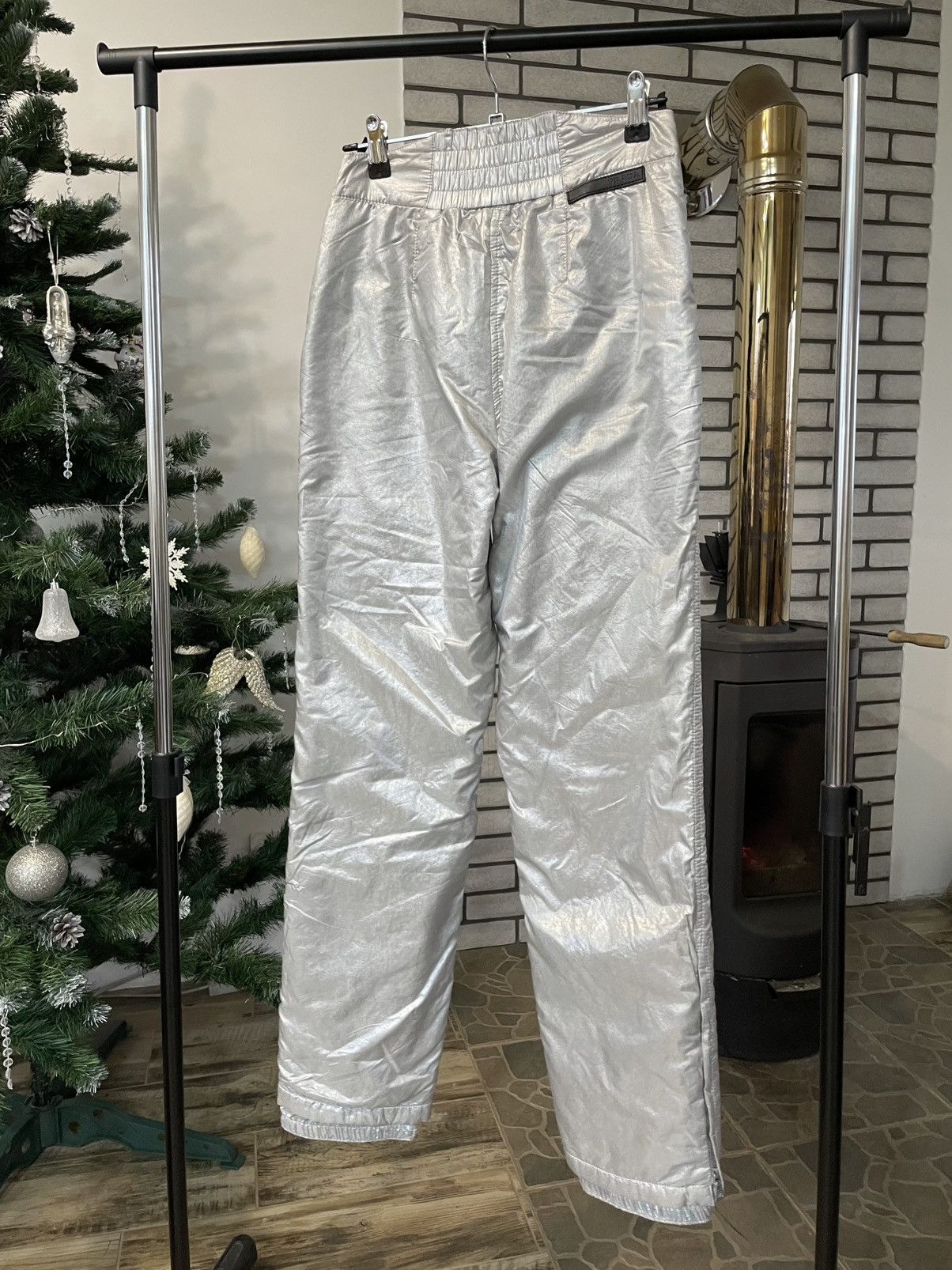 Prada Vintage Prada Red Tab Cosmic Astro Ski Pants Trousers Size 26" / US 2 / IT 38 - 4 Thumbnail