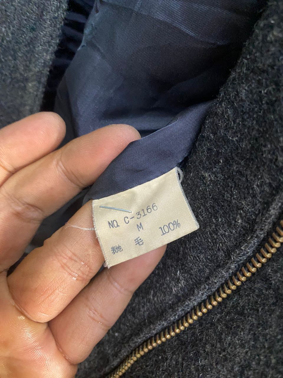 Japanese Brand × Vintage Vintage concent japan zipper bombers jacket Size US L / EU 52-54 / 3 - 6 Thumbnail