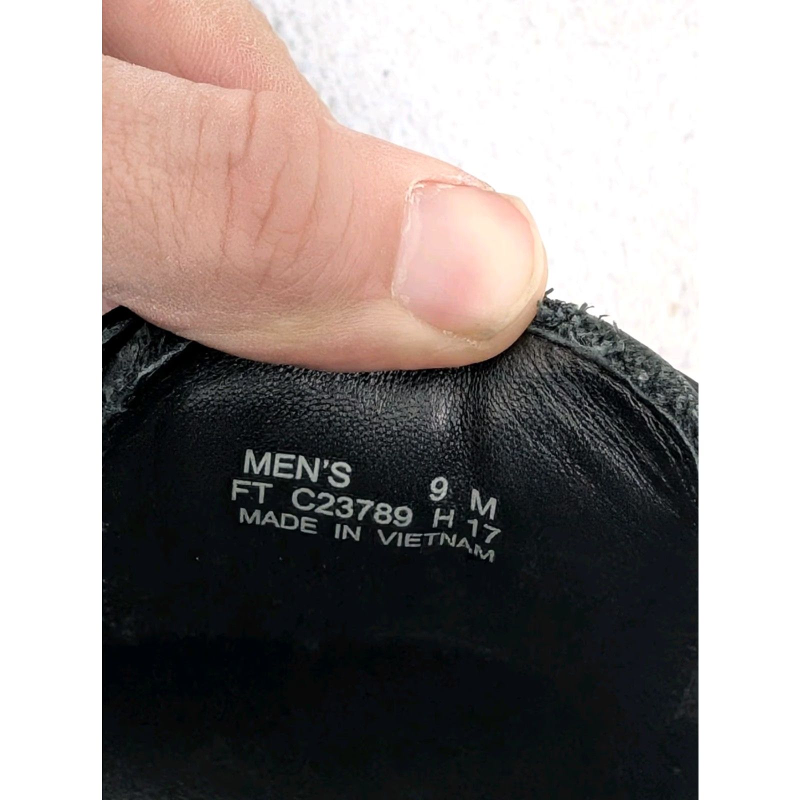 Cole Haan Cole Haan Jefferson Grandos Cap Toe Oxfords Mens Black Leather Size 9 M Knit? Size ONE SIZE - 6 Thumbnail