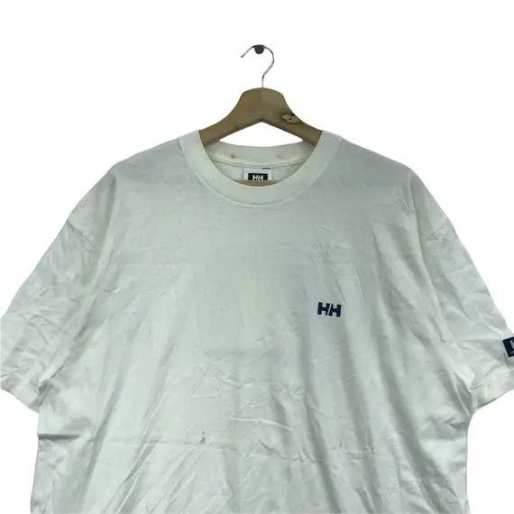 Helly Hansen Vtg 90’ HELLEY HANSEN SAILING Gear Painting Tee Shirt Size US L / EU 52-54 / 3 - 3 Thumbnail