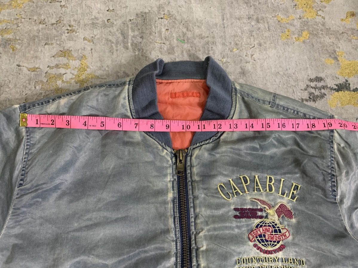 Vintage Vintage Unbrand flight jacket embroidered Logo Size US L / EU 52-54 / 3 - 10 Thumbnail