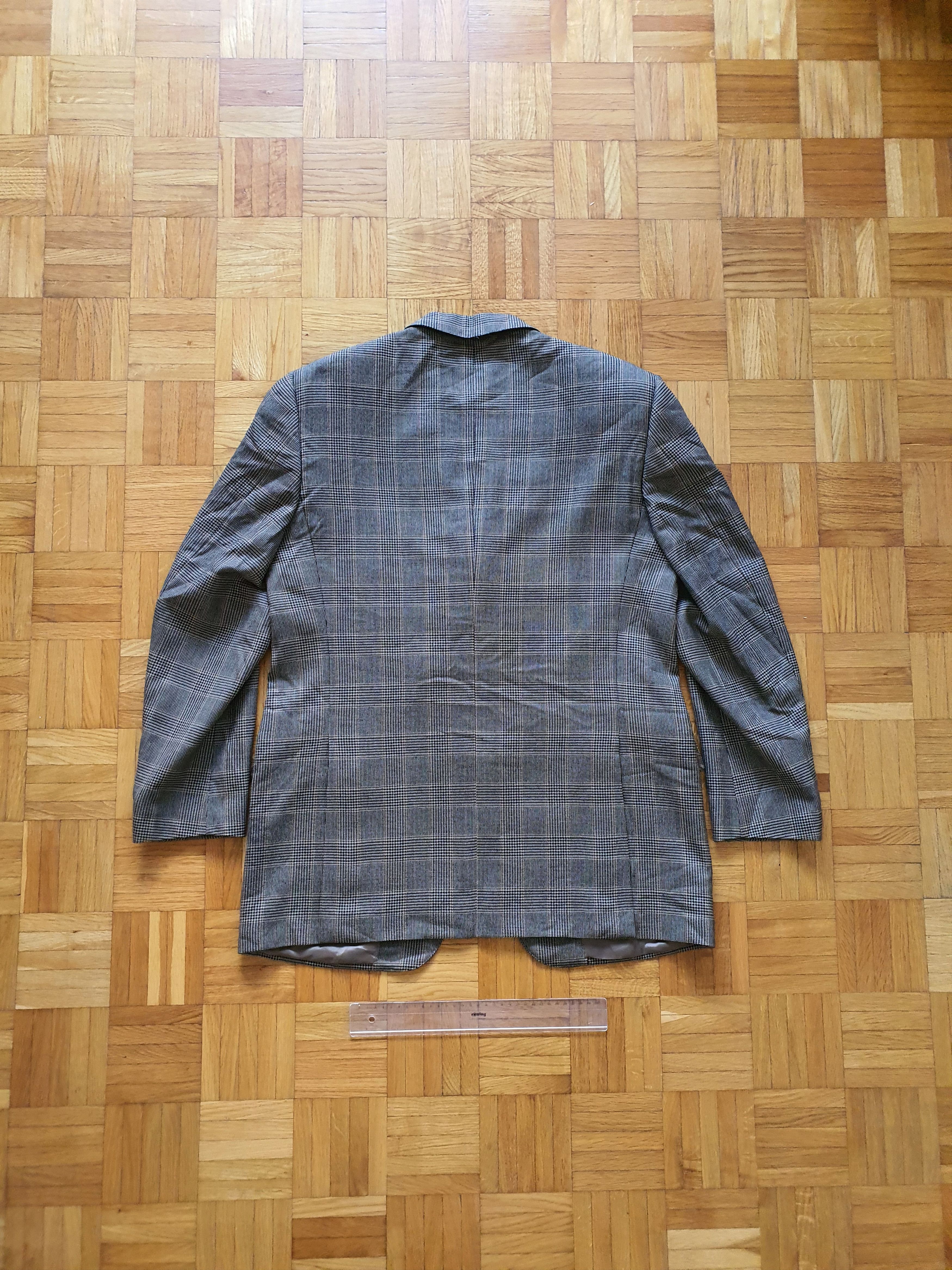 Corneliani Vintage Sport Coat Suit Jacket - Glenplaid Cashmere - EU 52 Size 42R - 2 Thumbnail
