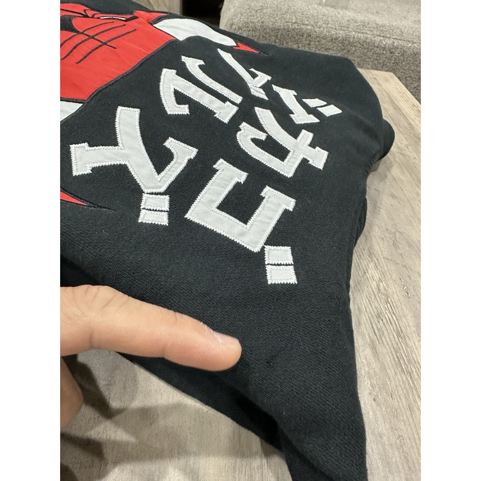 NBA Size XL - NBALAB X Hyperfly Chicago Bulls Embroidered Hoodie Size US XL / EU 56 / 4 - 8 Thumbnail