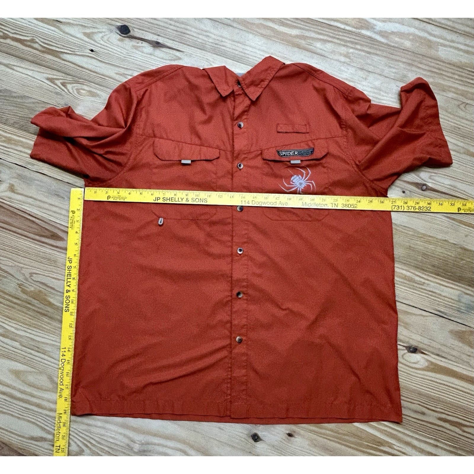 Other SpiderWire Men's Button Down Fishing Shirt. Size XL Size US XL / EU 56 / 4 - 8 Thumbnail