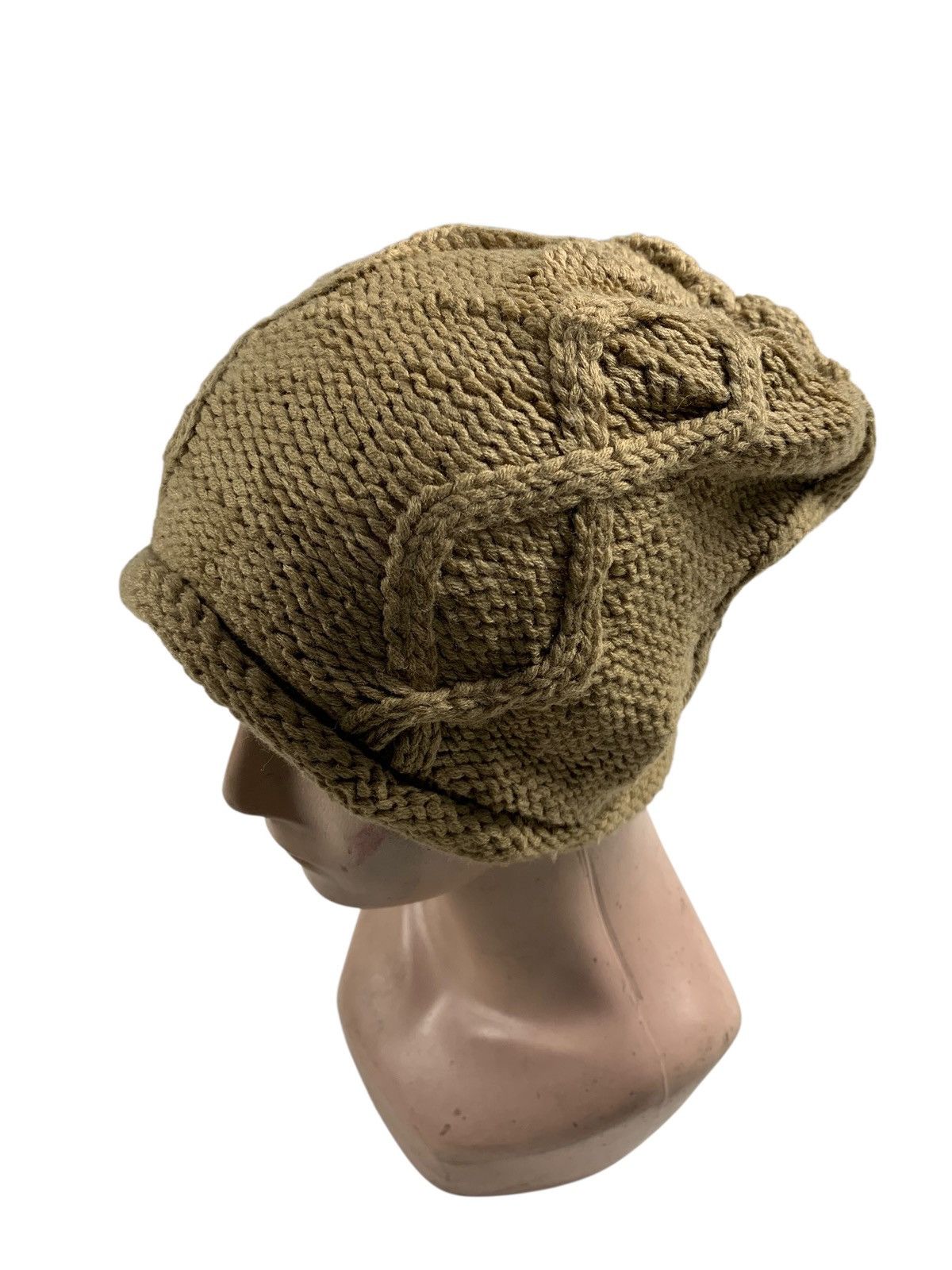 Kapital Crochet knitted beanie hats rare Size ONE SIZE - 2 Thumbnail