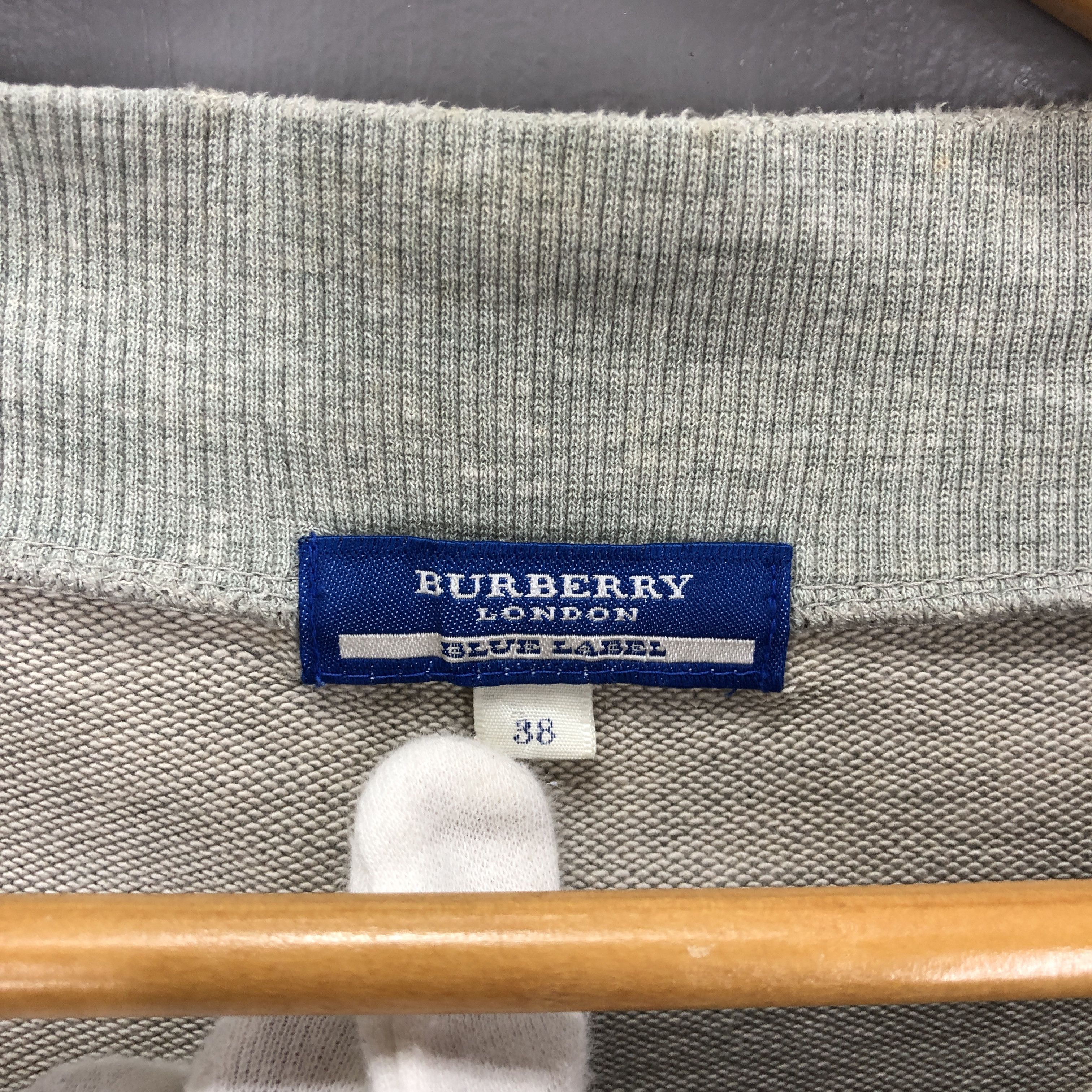 Burberry BURBERRY BLUE LABEL Checkered Sweatshirt #1603/02 Size XS / US 0-2 / IT 36-38 - 5 Thumbnail