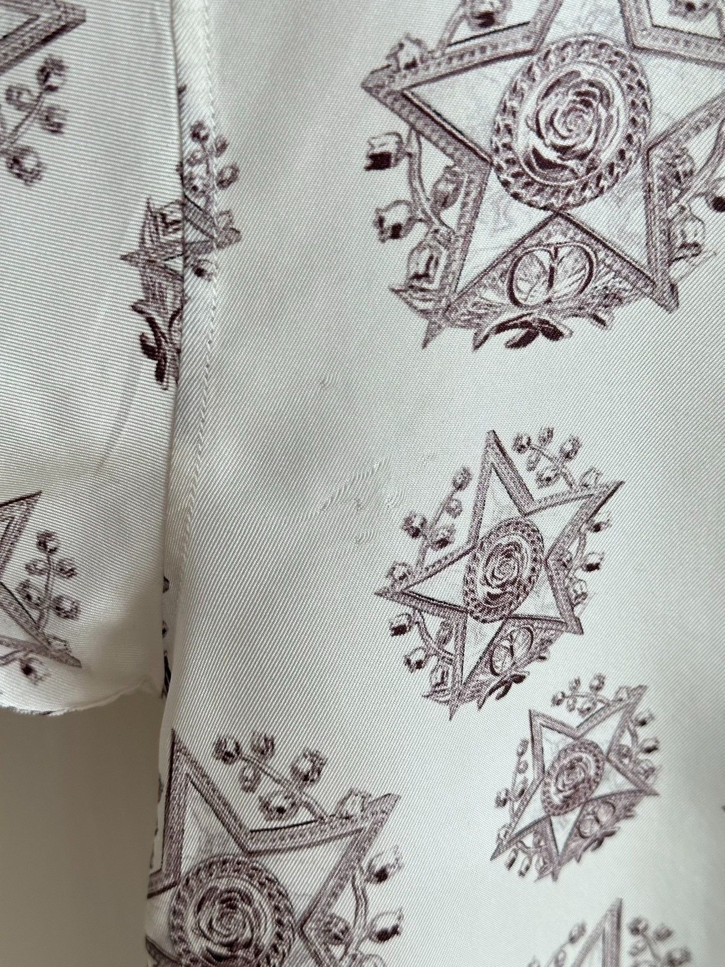 Dior Dior Devil's Eye Pentagram Short Sleeve Shirt Size US M / EU 48-50 / 2 - 5 Thumbnail