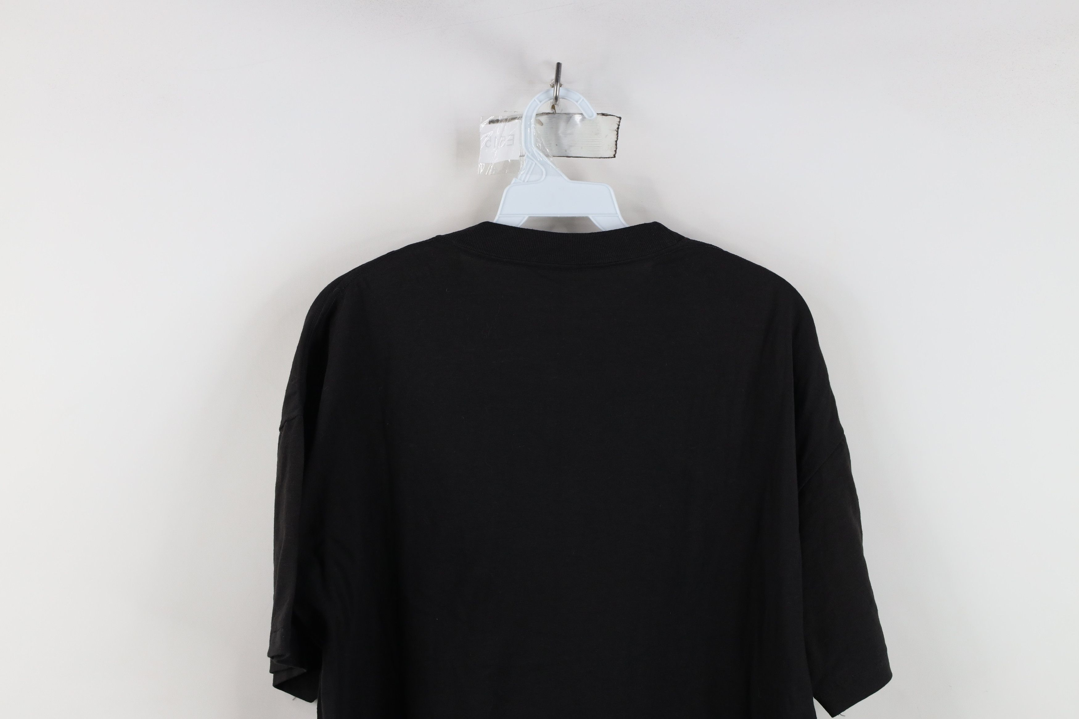 Vintage Vintage 90s Please Music Festival T-Shirt Black Cotton USA Size US XL / EU 56 / 4 - 12 Thumbnail