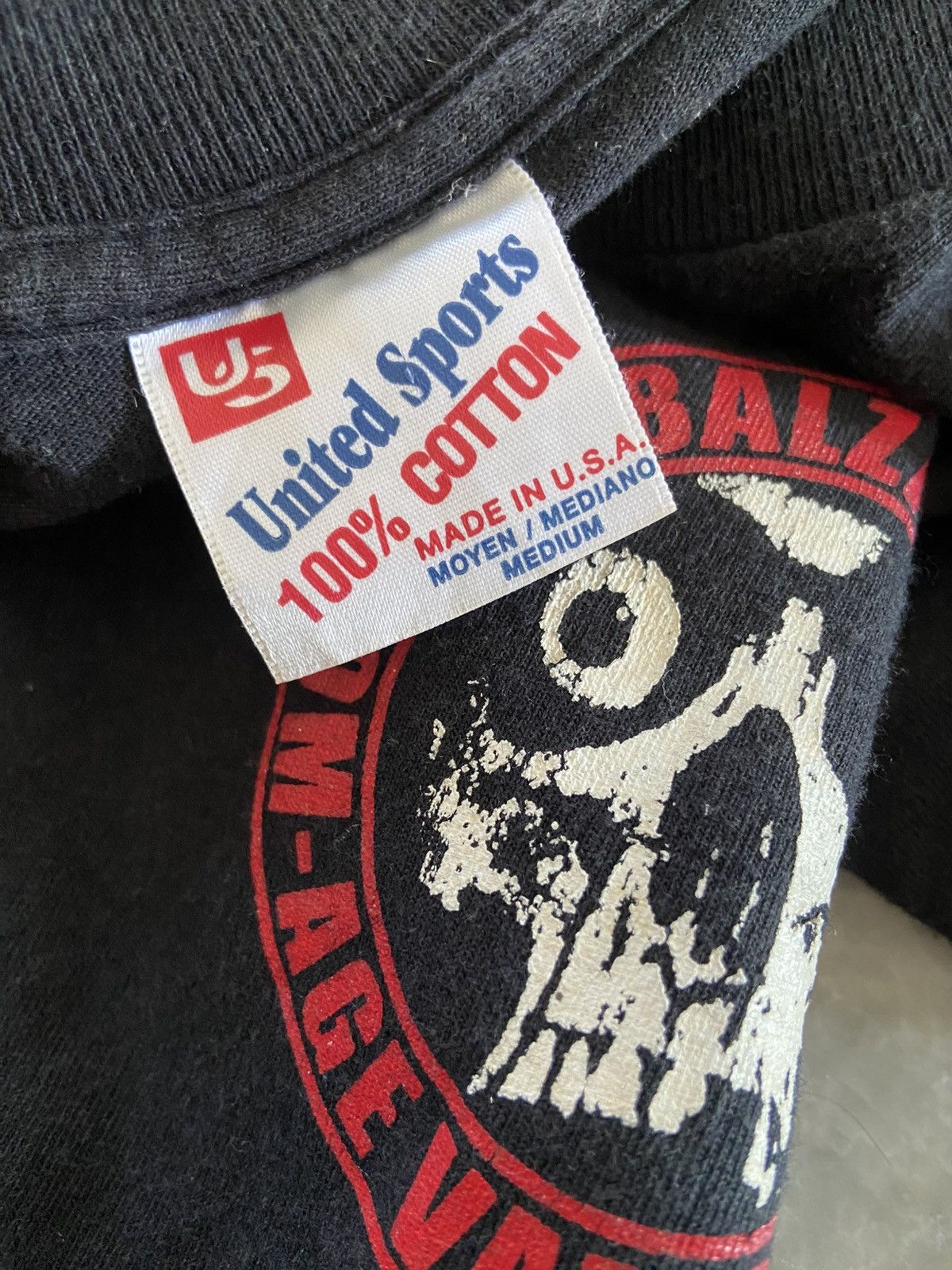 Misfits Vintage Atom Age Vampire In 308 BALZAC Misfits Records Tee Size US M / EU 48-50 / 2 - 2 Thumbnail