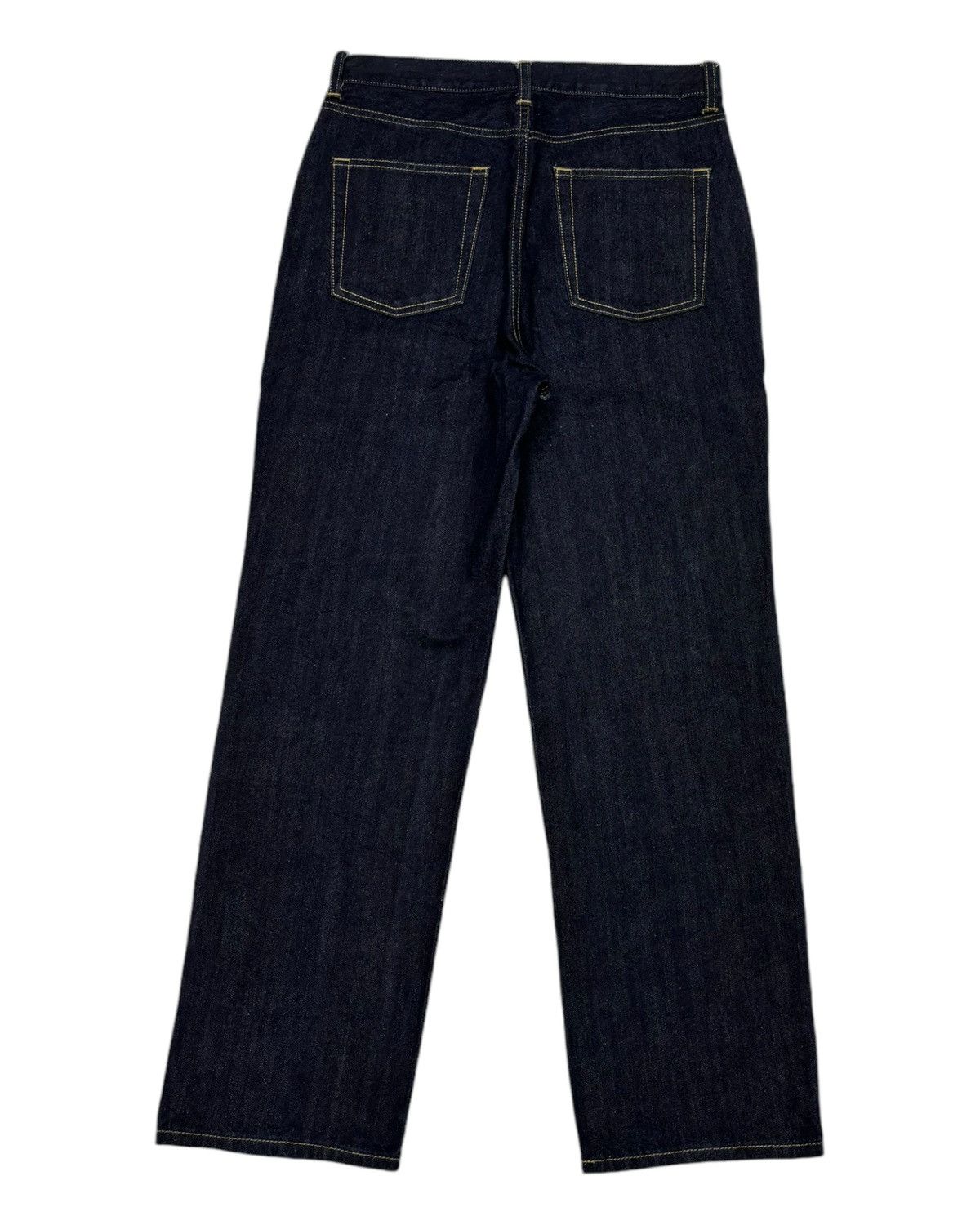 GU 🔥GU JAPANESE BLUE DENIM BAGGY WIDE JEANS Size US 30 / EU 46 - 8 Thumbnail