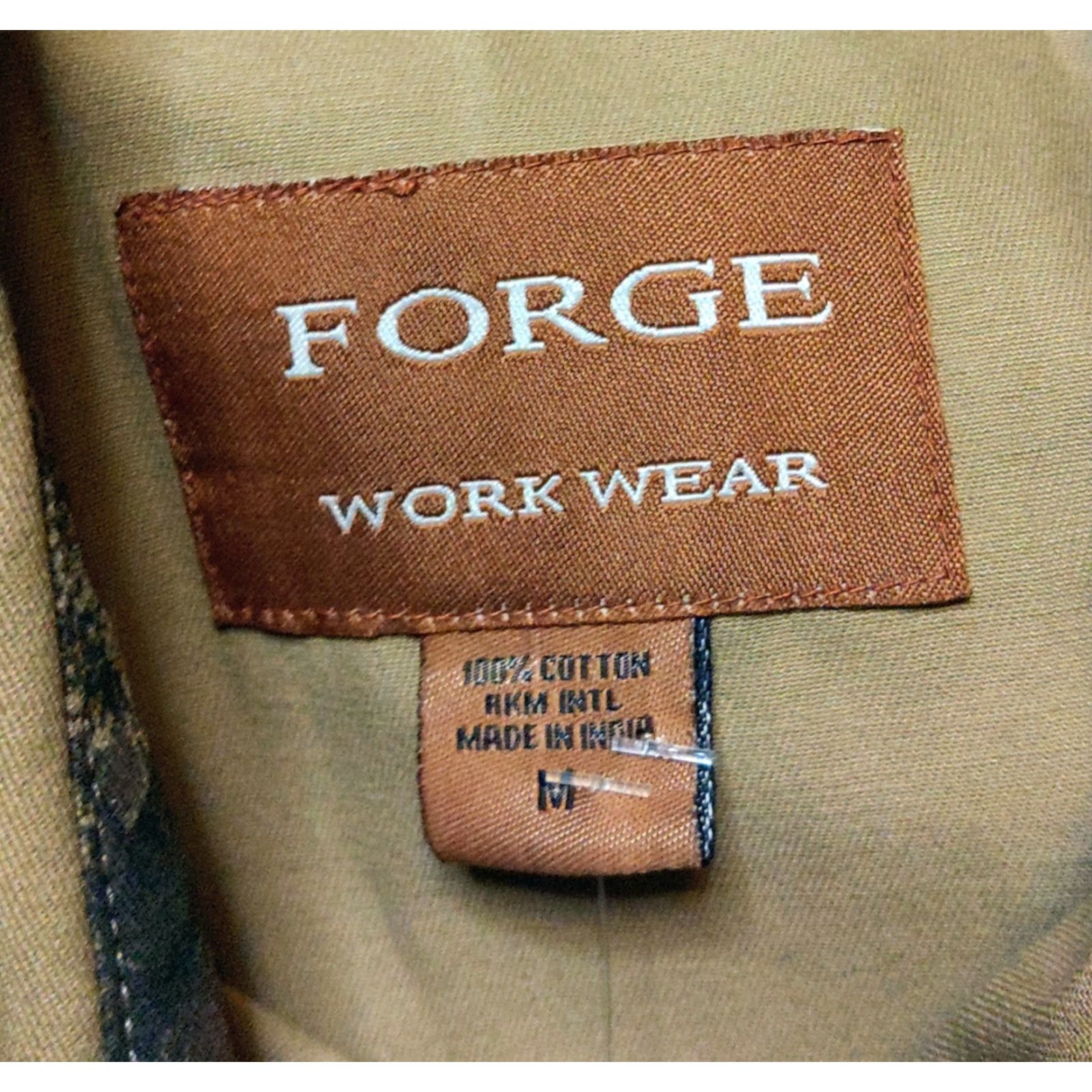 Vintage Forge Shirt Mens Med Camo Brushpopper Western Pearl Snap Hunting Workwear Casual Button-Up Pocketed Outdoors Size US M / EU 48-50 / 2 - 7 Thumbnail