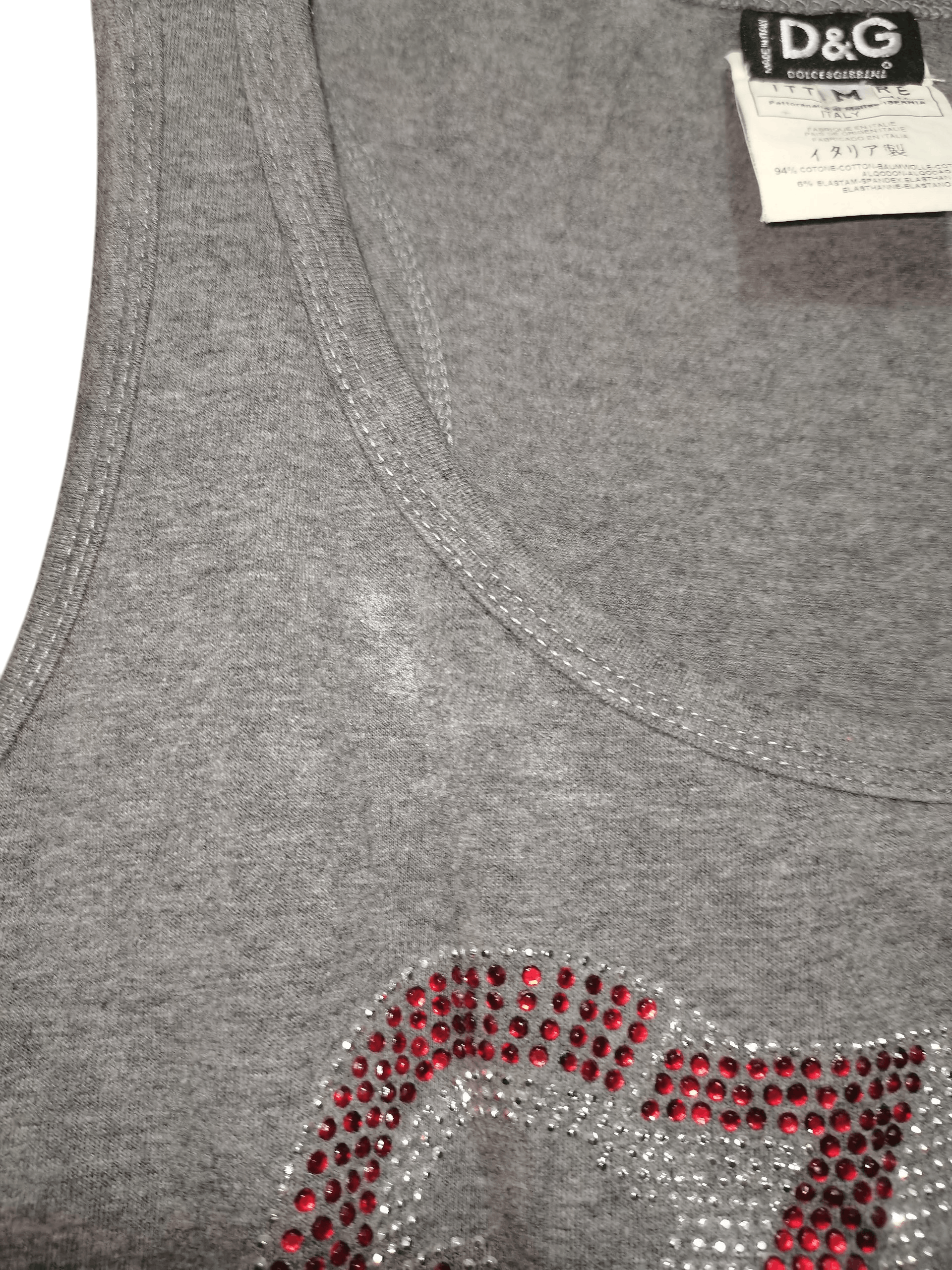 Dolce & Gabbana Dolce and gabbana x rhinestones ozzy osborne y2k rare Size M / US 6-8 / IT 42-44 - 7 Thumbnail