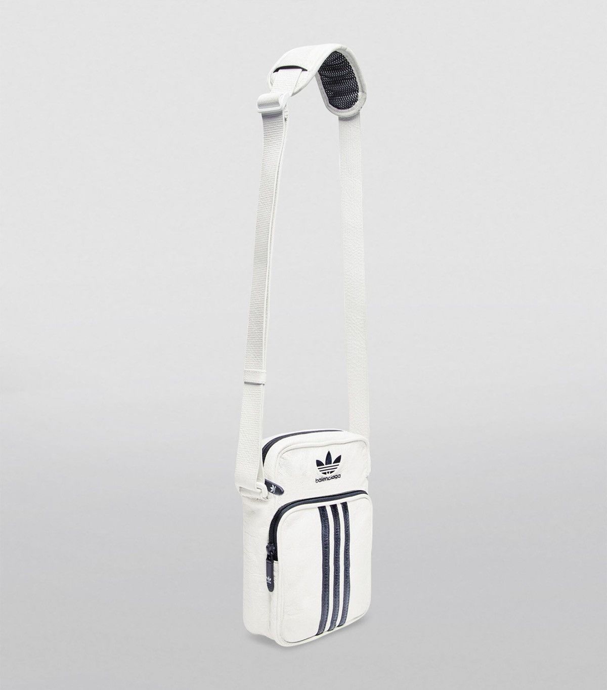 Adidas × Balenciaga 💥LIMITED💥Balenciaga X Adidas Stripes Leather Messenger Bag Size ONE SIZE - 4 Thumbnail