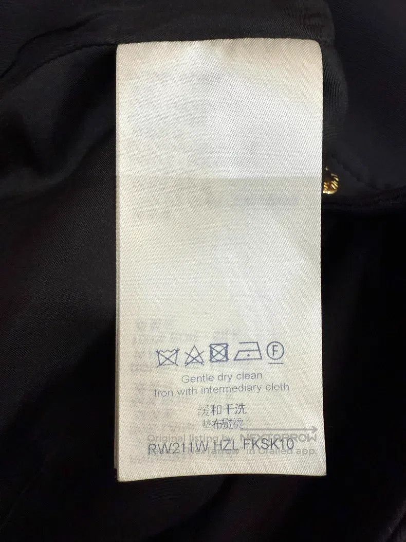 Louis Vuitton Louis Vuitton Black A-Line Skirt Size 35" - 5 Thumbnail