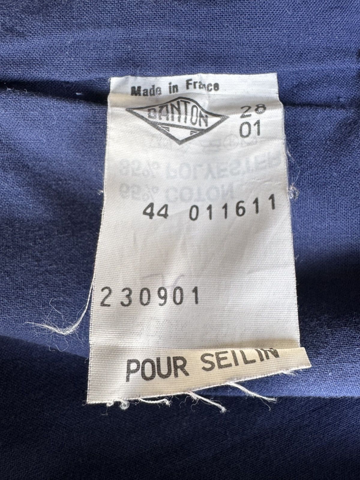 Danton VERY RARE VINTAGE JACKET WORK CHORE DANTON SEESAW GAME Size US L / EU 52-54 / 3 - 6 Thumbnail