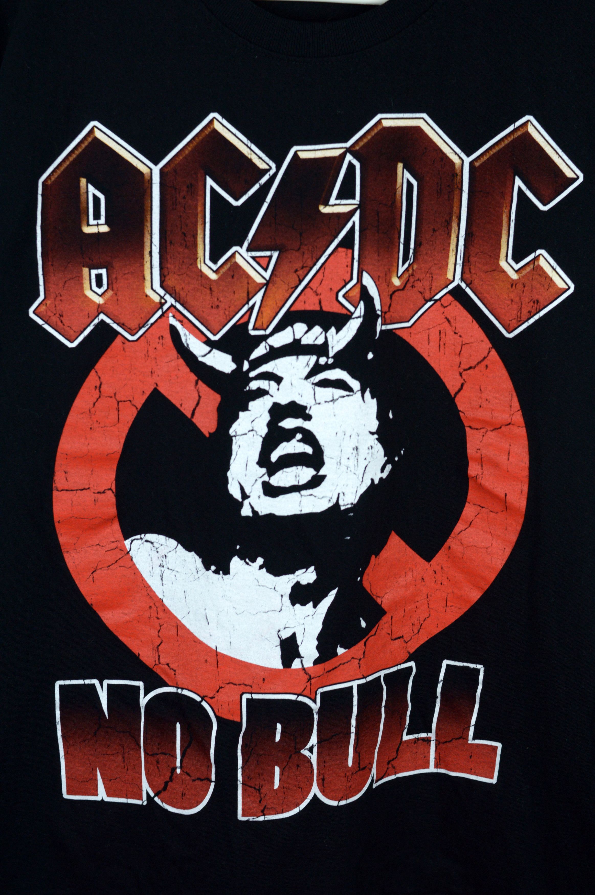 Band Tees Vintage AC DC No Bull 90s t shirt Size US L / EU 52-54 / 3 - 3 Thumbnail