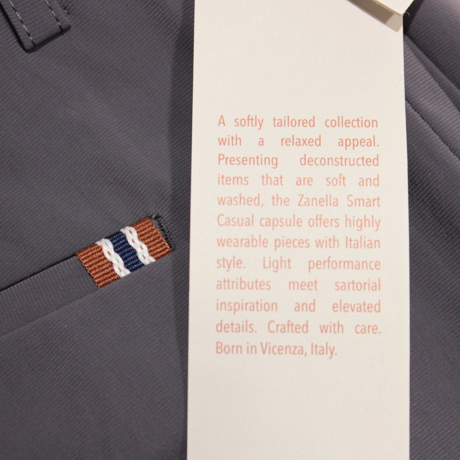 Zanella Zanella New with tags Casual Pants Size 34 US In Gray Size US 34 / EU 50 - 5 Thumbnail