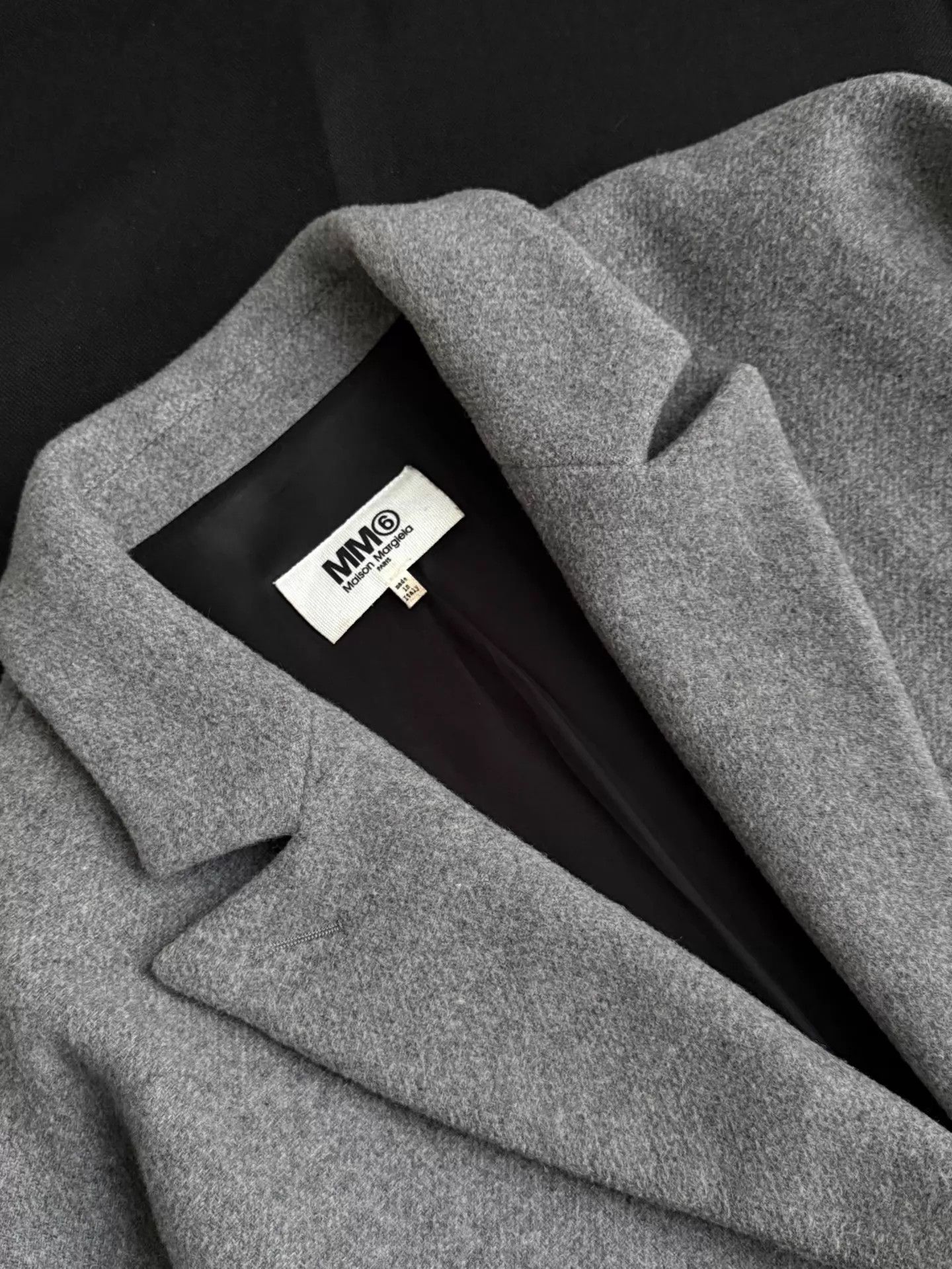 MM6 MM6 Maison Margiela FW16 Wool Jacket Cloud Gray Women's 42 Size M / US 6-8 / IT 42-44 - 6 Thumbnail