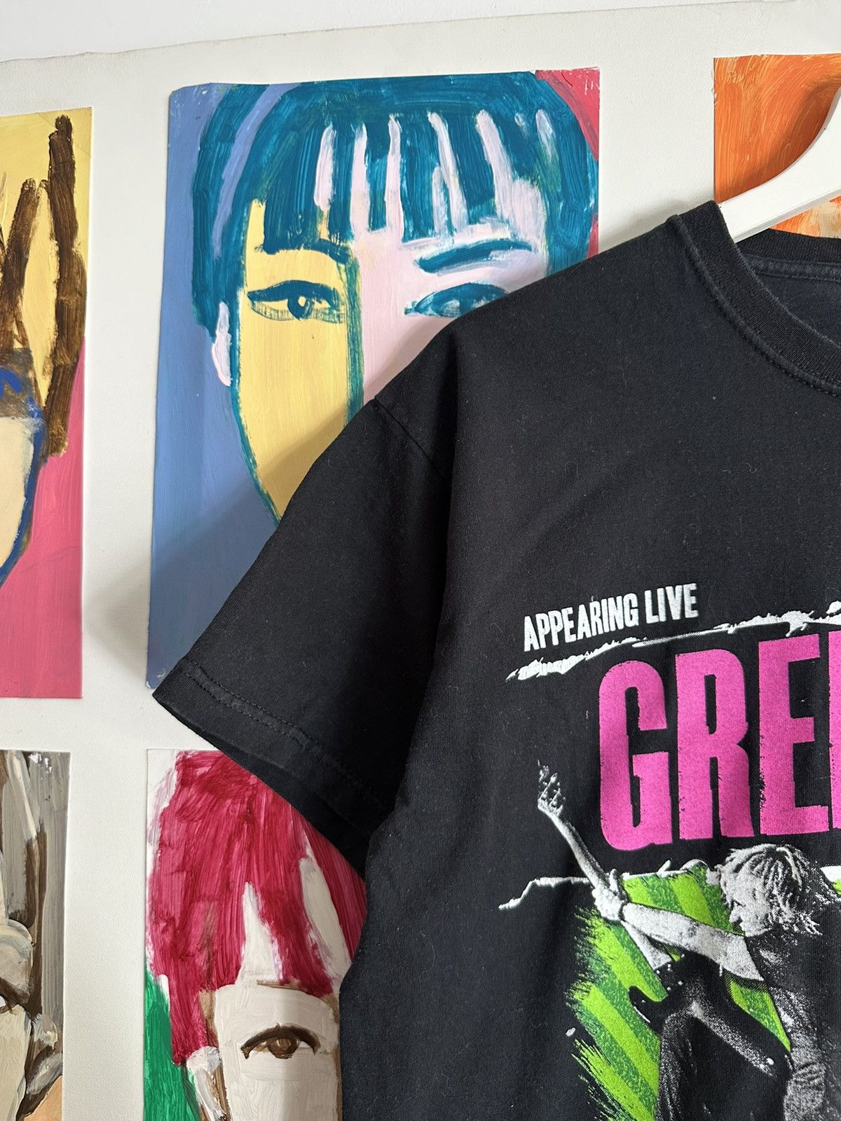 Band Tees Vintage Green Day tour t shirt Size US M / EU 48-50 / 2 - 4 Thumbnail