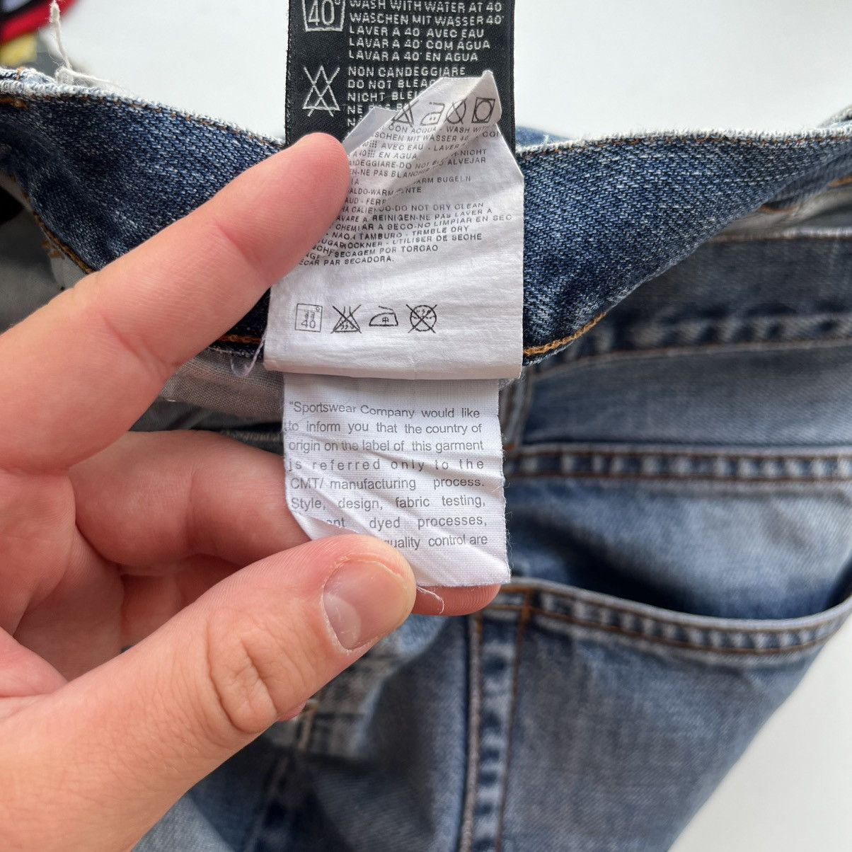 Stone Island Stone Island Type SL Denim Jeans Pants Size 30 Size US 30 / EU 46 - 15 Thumbnail