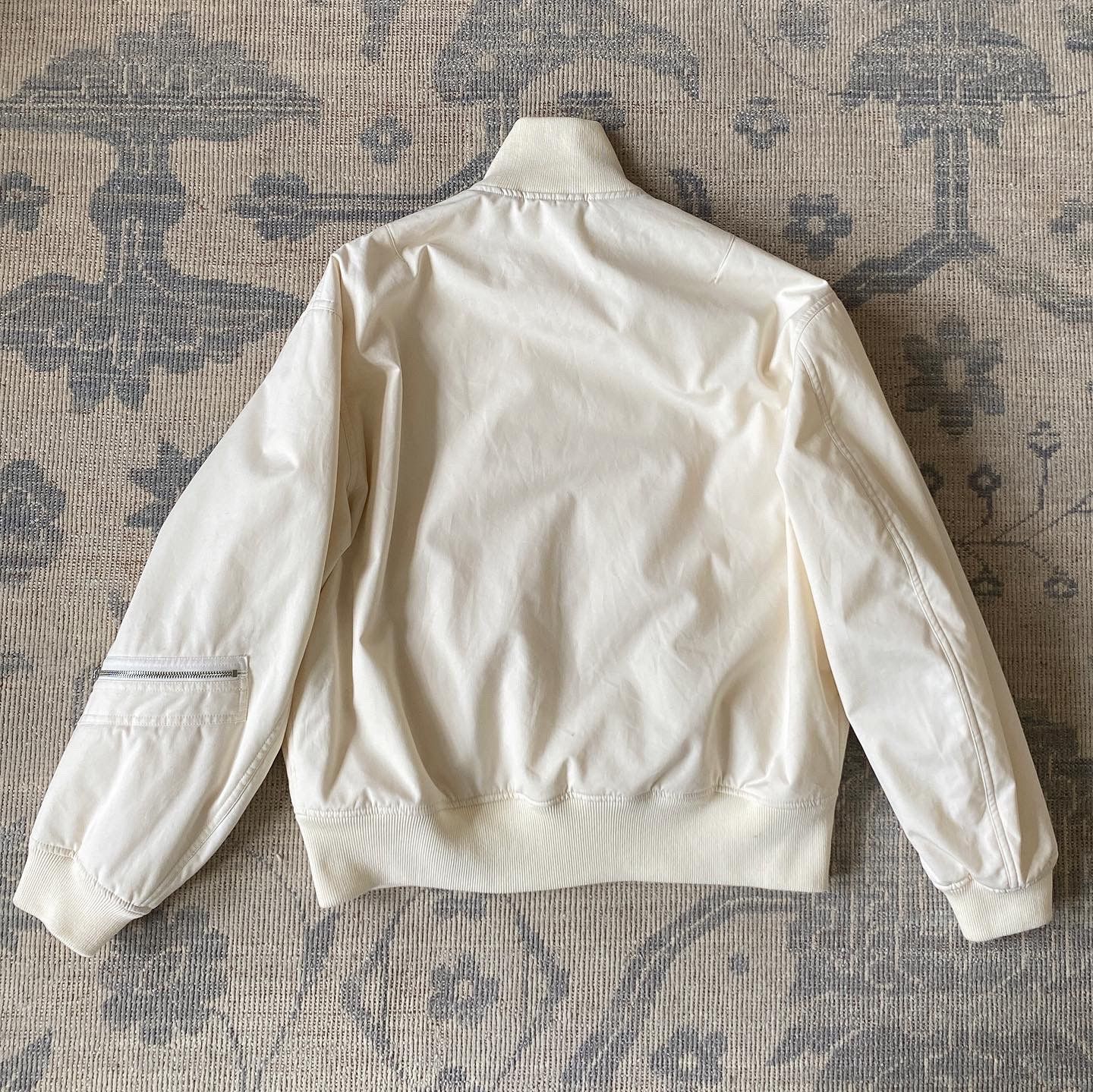 Jil Sander FW22 Off White Bomber (BNWT) Size US M / EU 48-50 / 2 - 4 Thumbnail